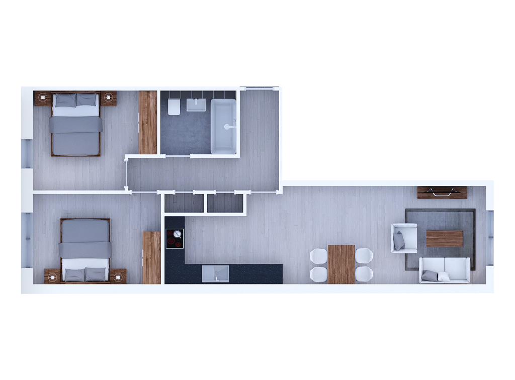 City Residence, Liverpool Apartments floorplan