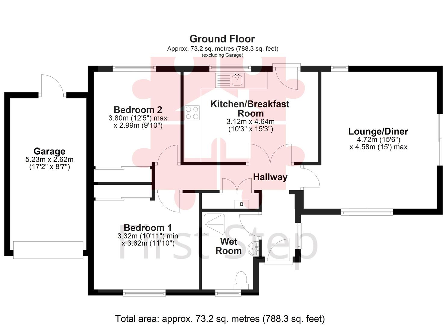 37, Common Road, Hitchin floorplan