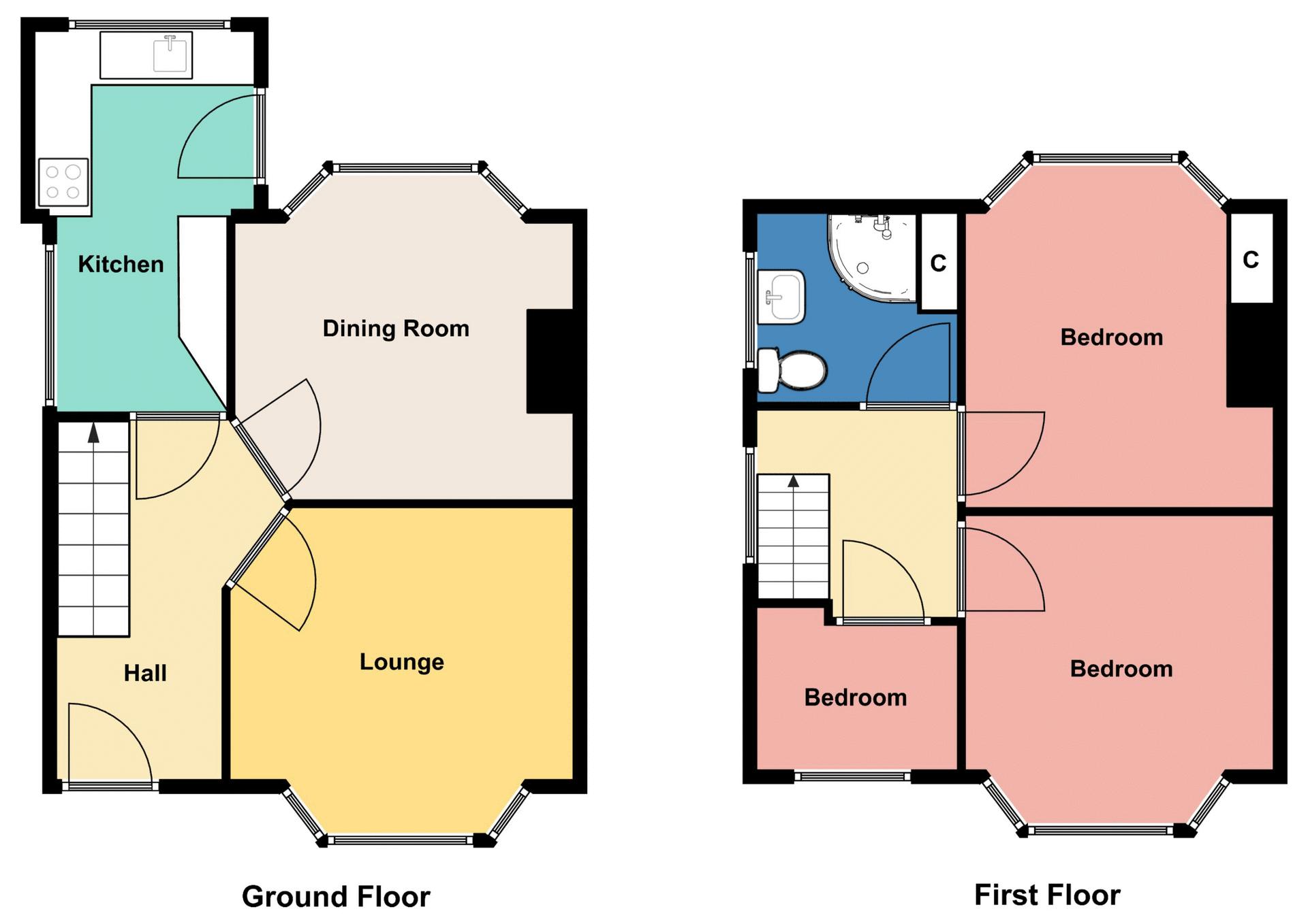 Knowe Park Avenue, Stanwix, Carlisle CA3, 3 bedroom semidetached house