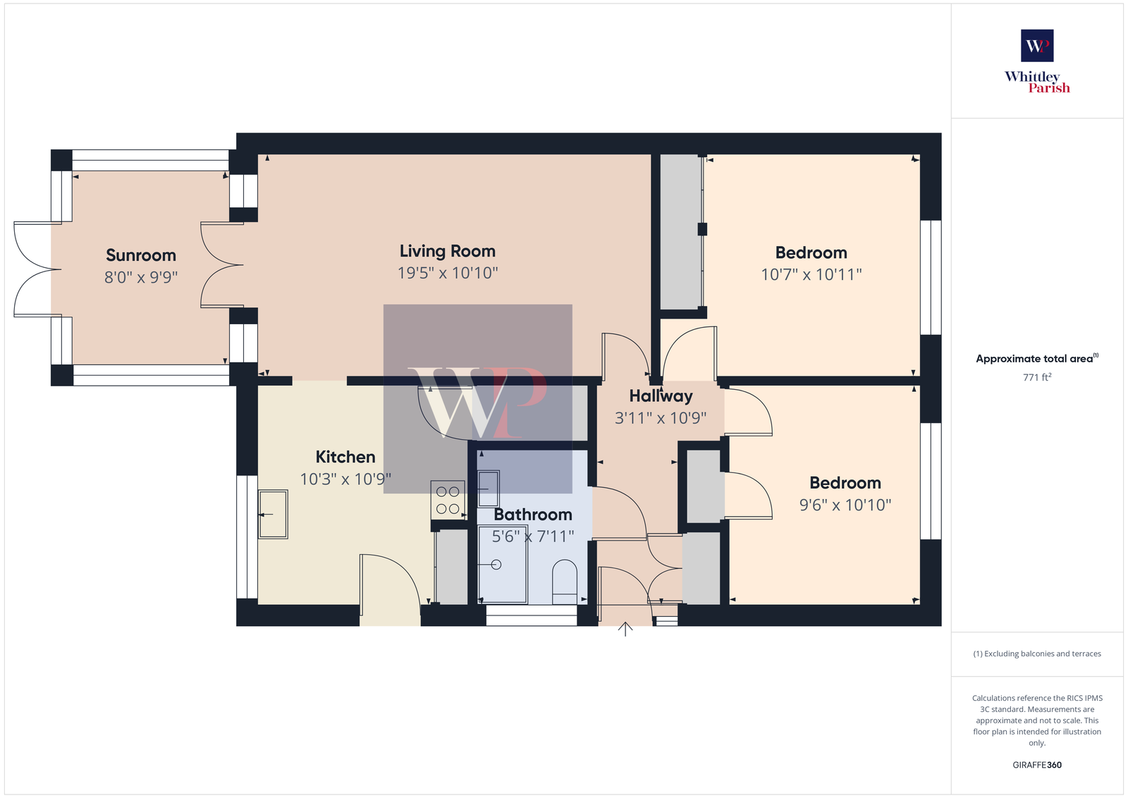 24, Beech Avenue, Attleborough floorplan