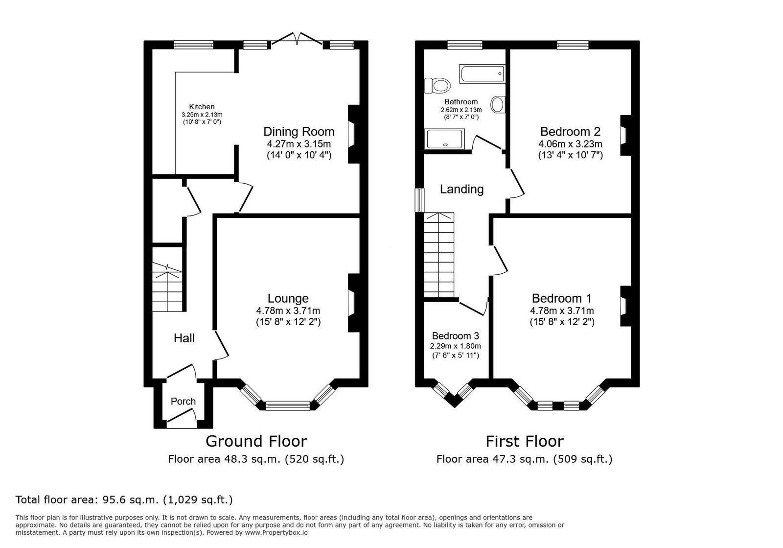 36, Henley Crescent, Westcliff-on-sea floorplan