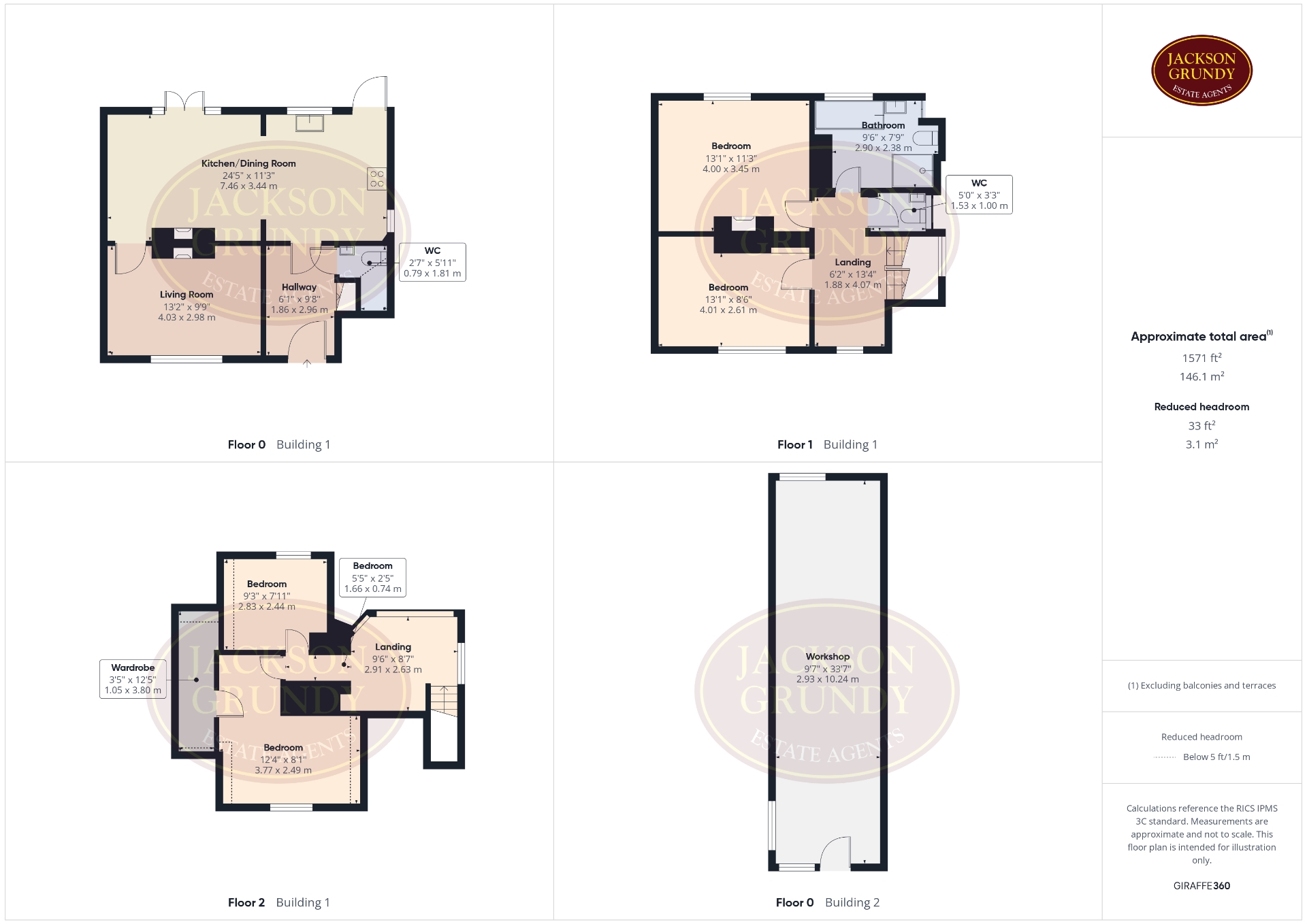 608, Wellingborough Road, Northampton floorplan