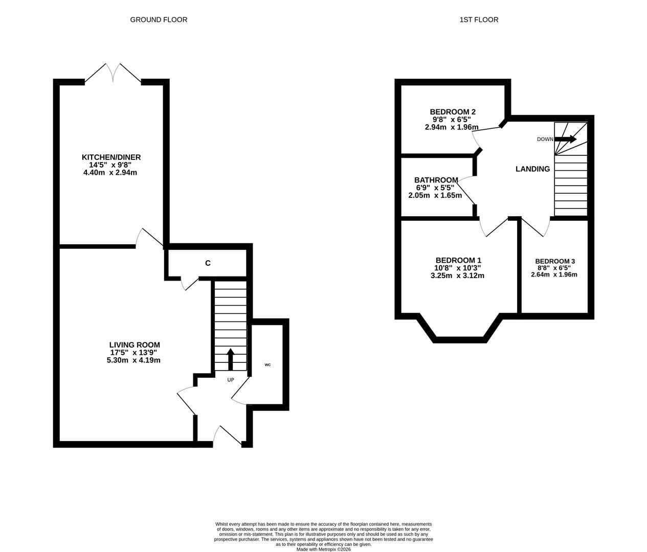Rockford Avenue, Hull floorplan