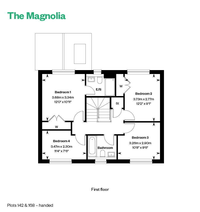 166, Tram Avenue, Deepcut, Gu16 6Ws floorplan
