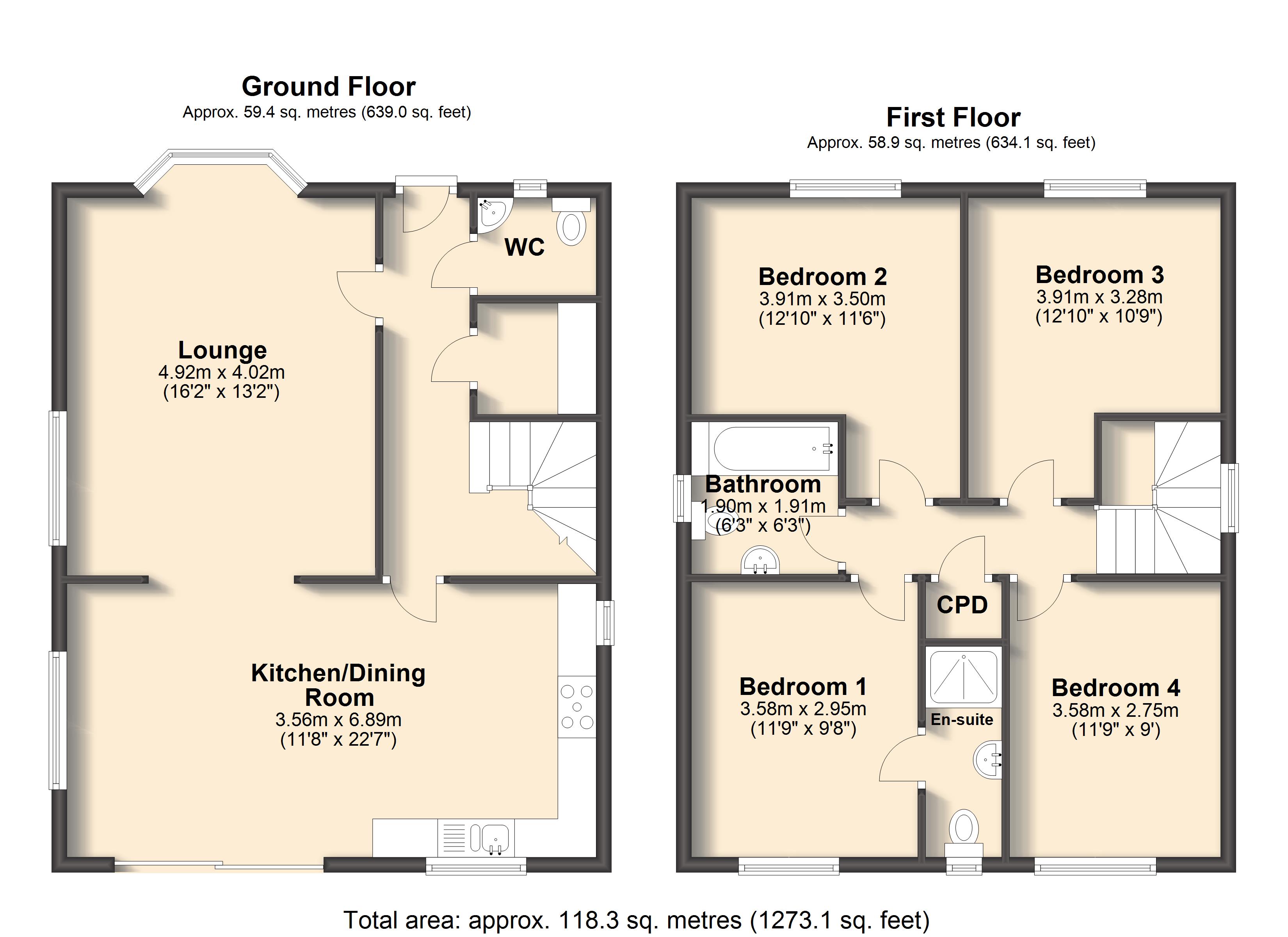 4 Bedrooms Detached house for sale in Plot 10, Shepherds View, Killamarsh S21