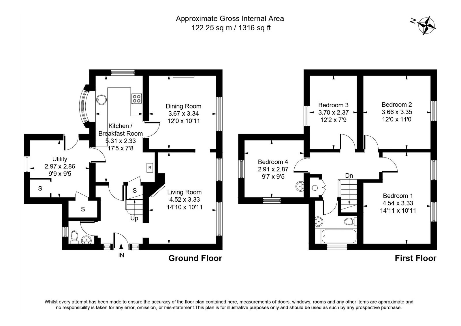 60, Lower Village Road, Ascot floorplan