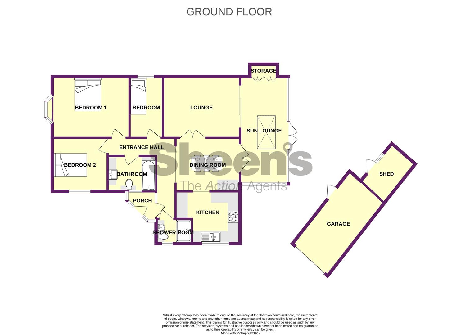 22, West Road, Clacton-On-Sea floorplan