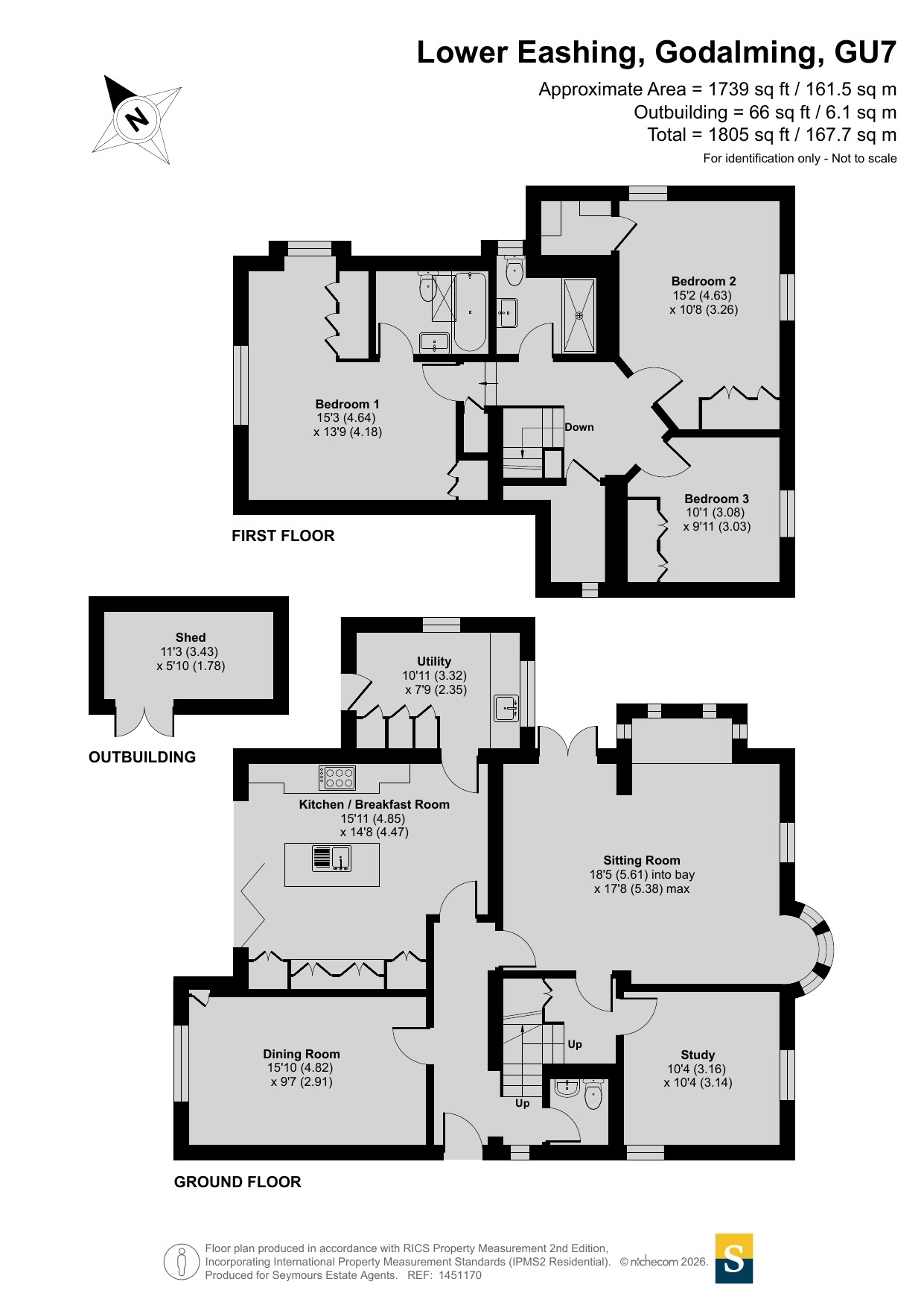 Greenways,, Lower Eashing, Surrey floorplan
