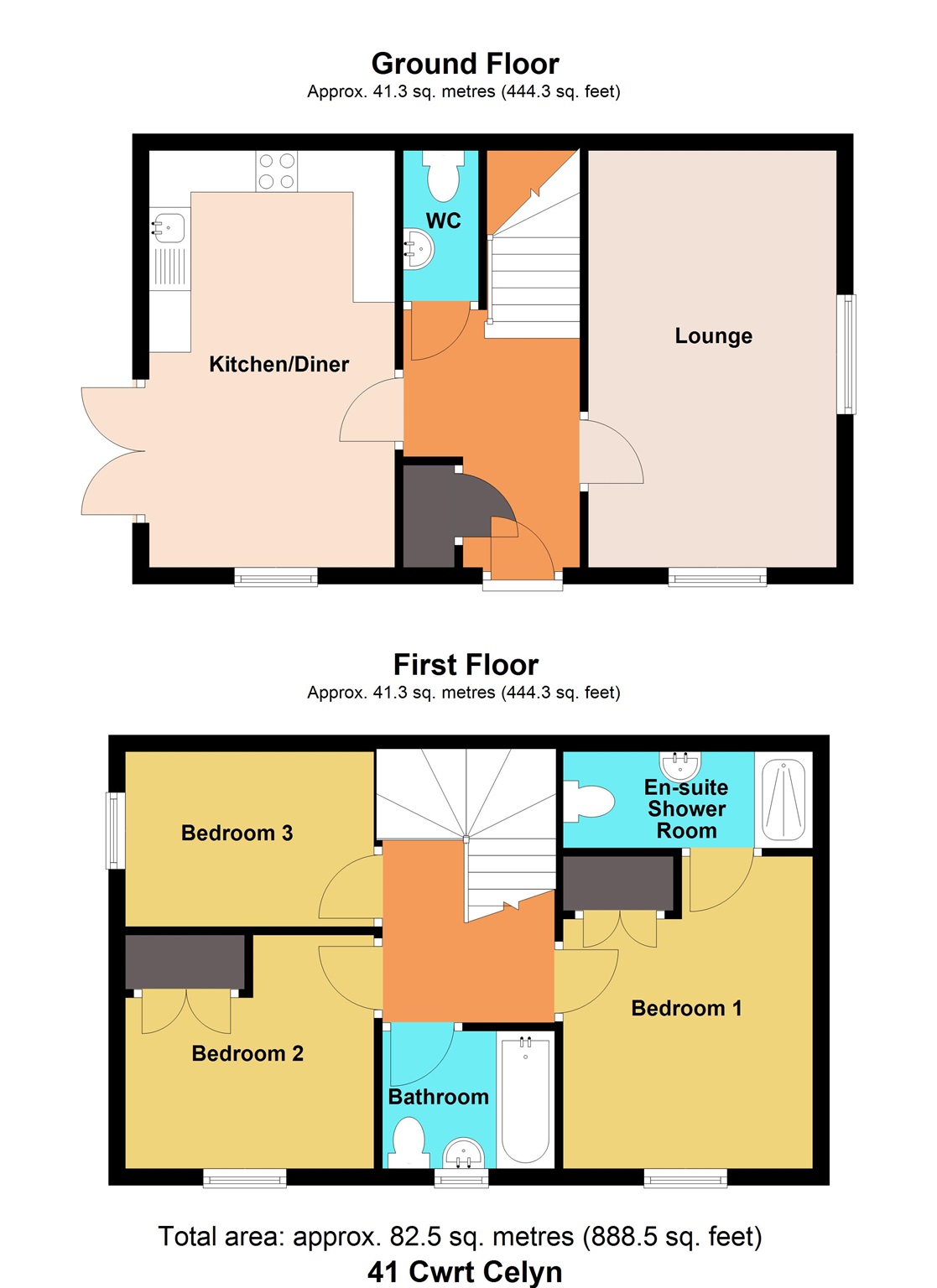 41, Cwrt Celyn, Cwmbran floorplan