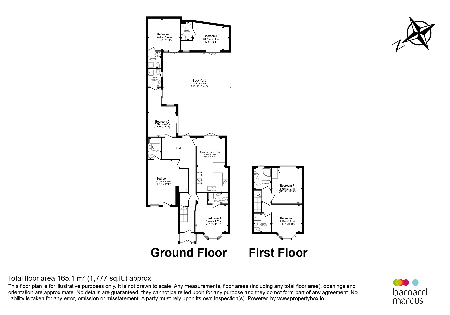 136, Springwell Road, HOUNSLOW floorplan