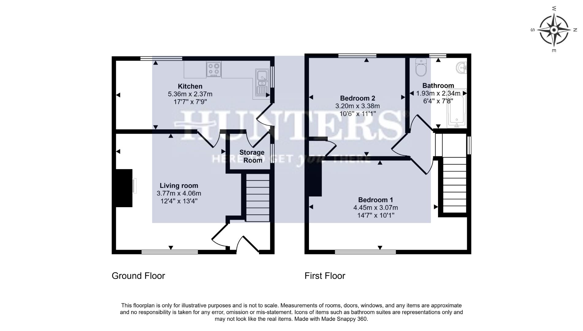 90, Fenby Avenue, Bradford floorplan
