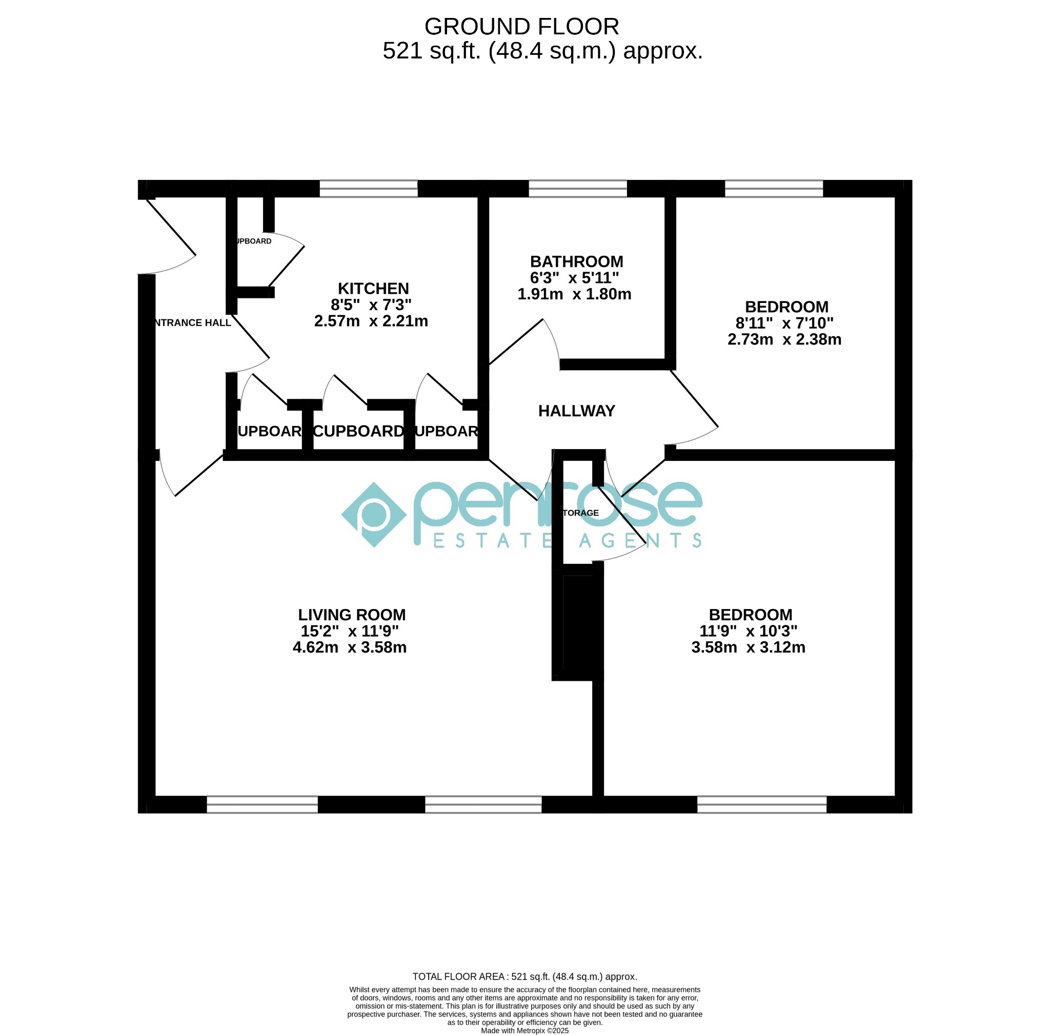 4, Aspley Close, Luton floorplan