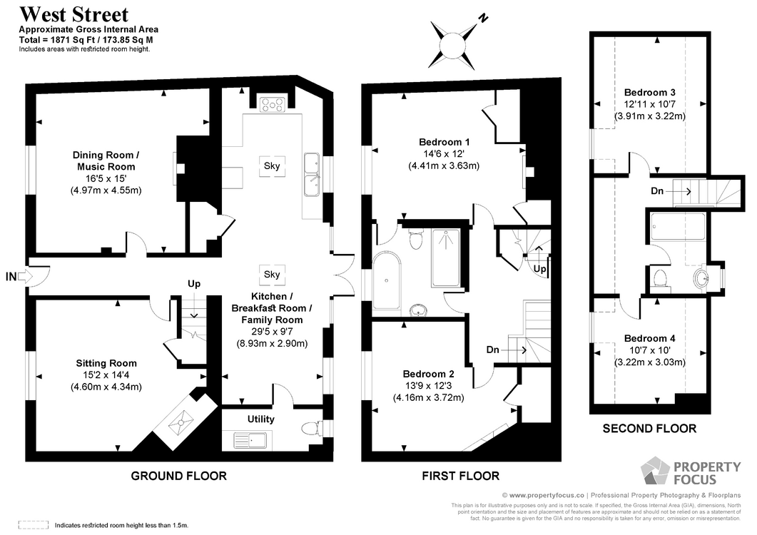 30, West Street, Salisbury floorplan