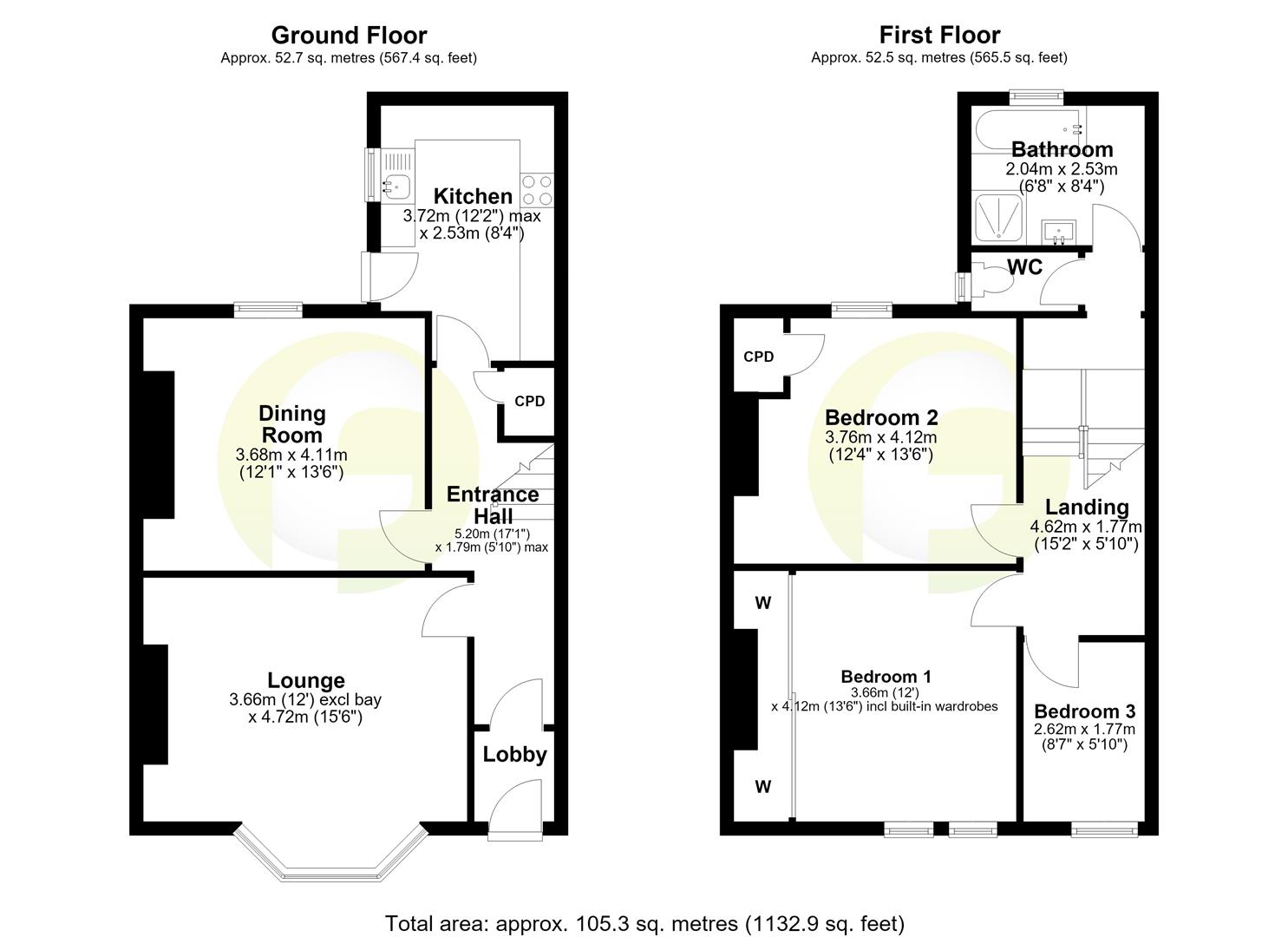 Warkworth Avenue, Whitley Bay floorplan