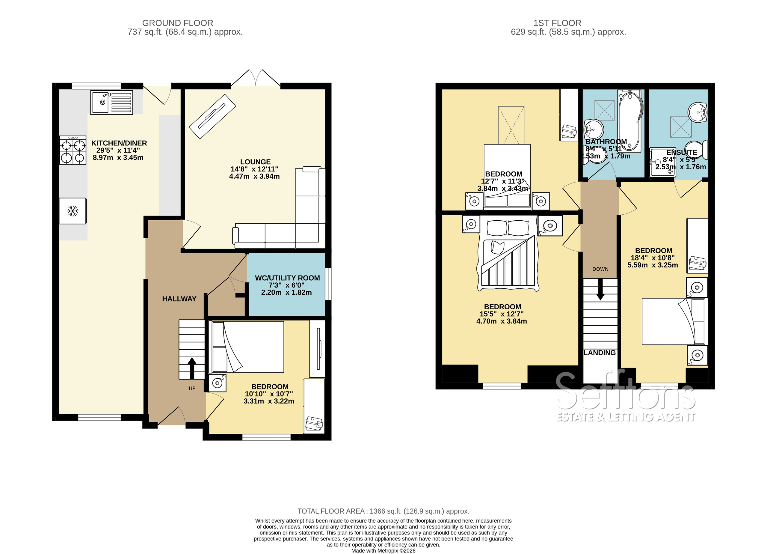 6B, Edwards Road, Sprowston, Norfolk, NR7 8QW, Norwich floorplan