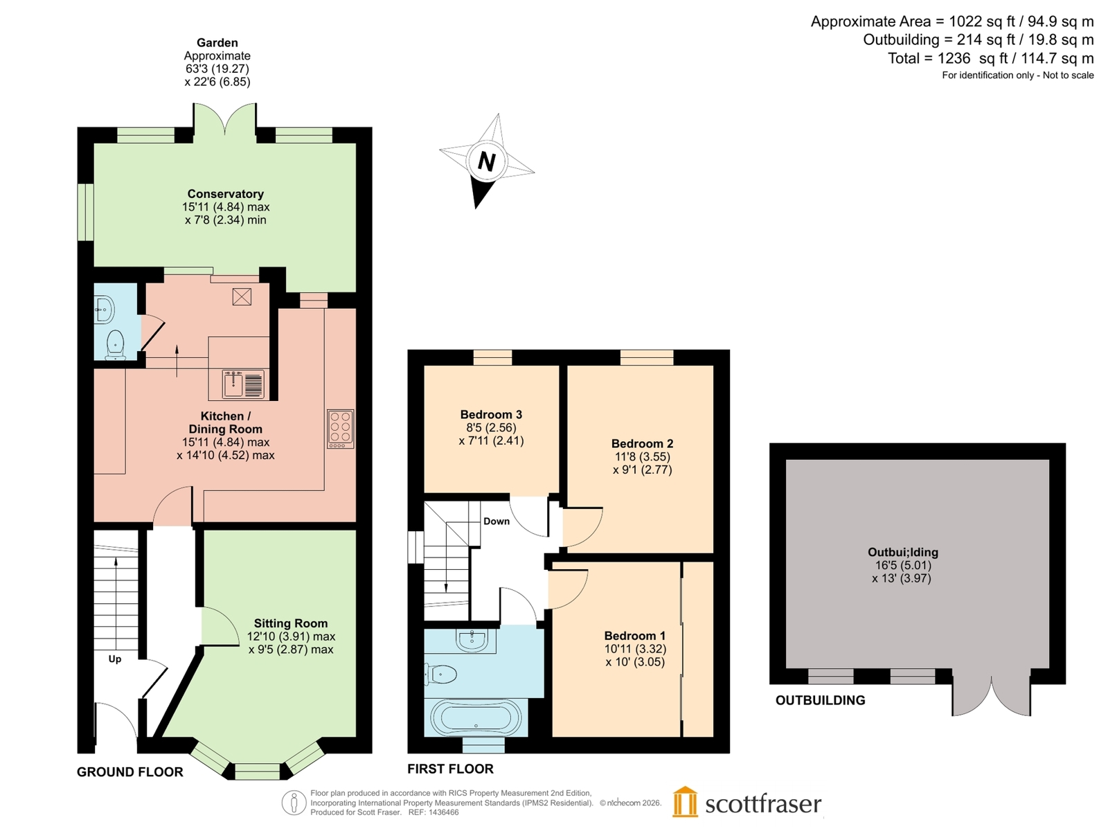 Aldrich Road, North Oxford floorplan