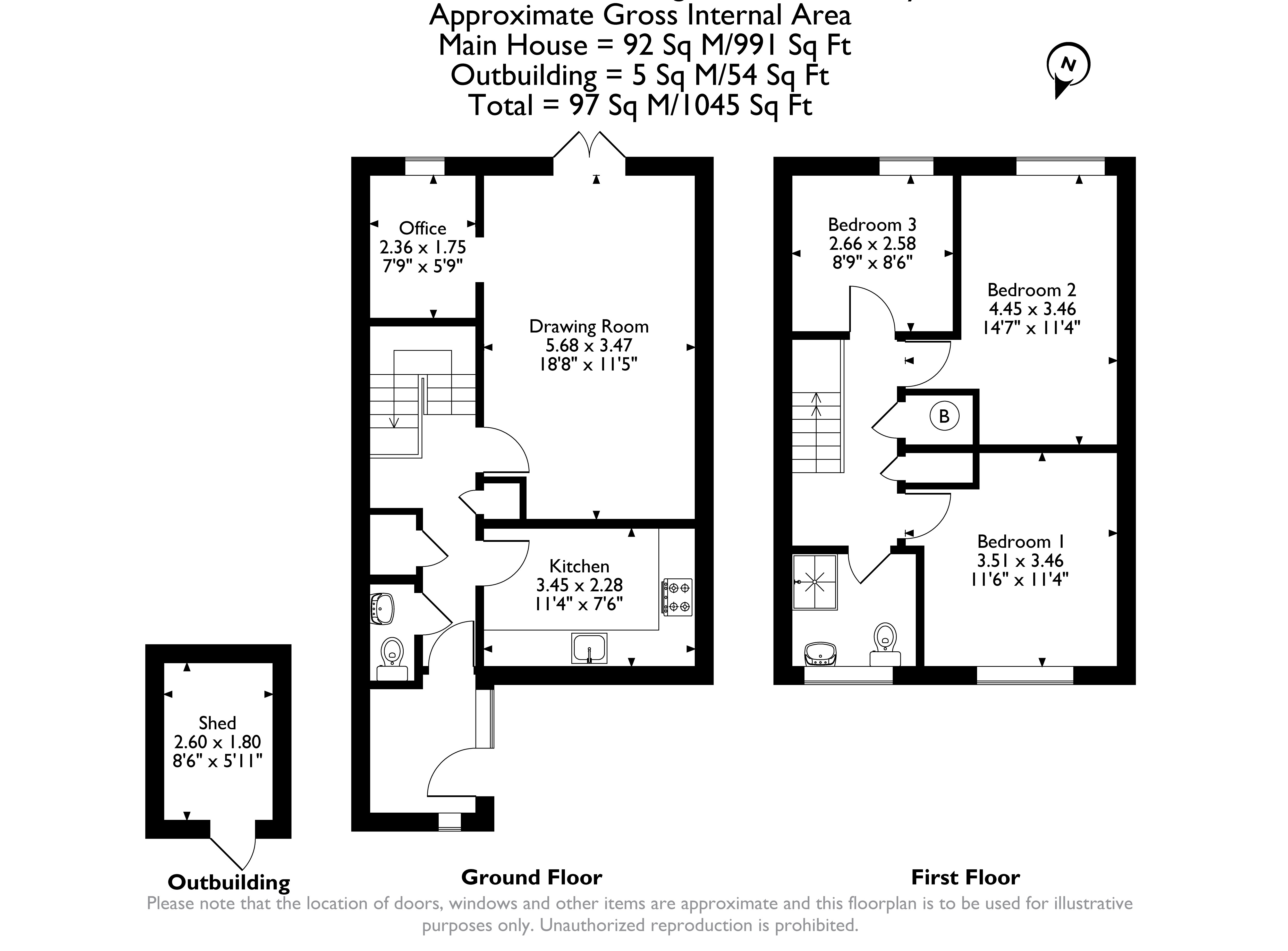 Salvington Road, Crawley floorplan