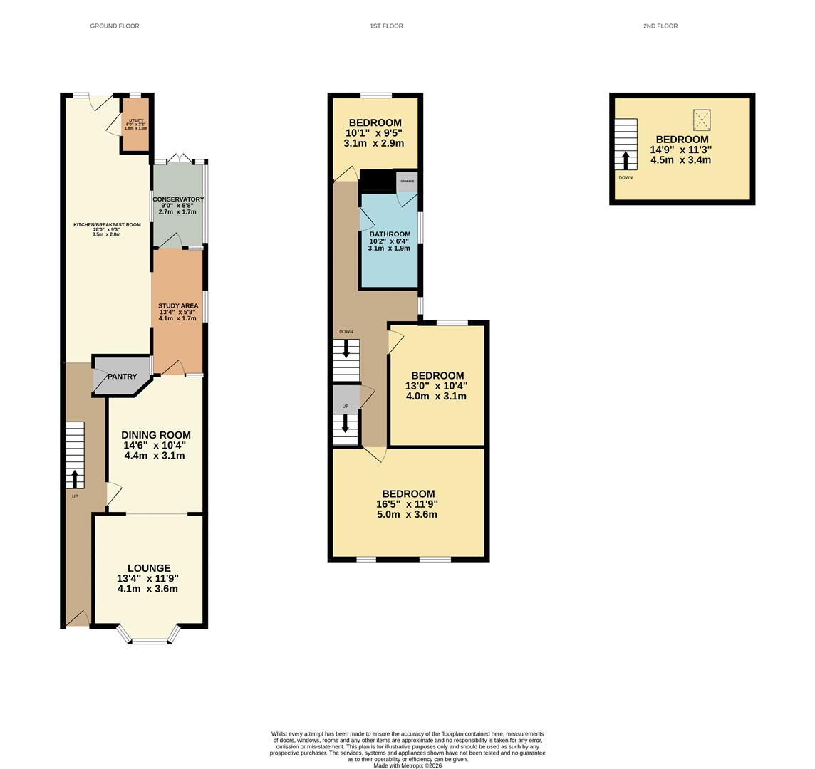 27, Tennyson Road, Kettering floorplan