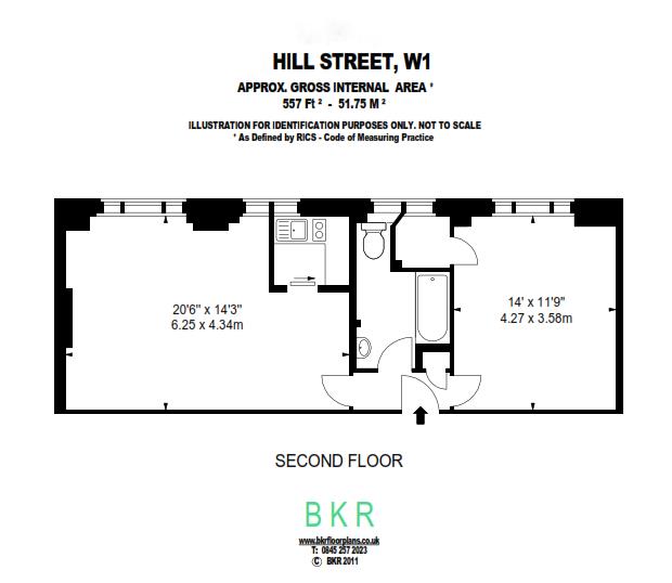 1 Bedrooms Flat to rent in Hill Street, Mayfair, London W1J