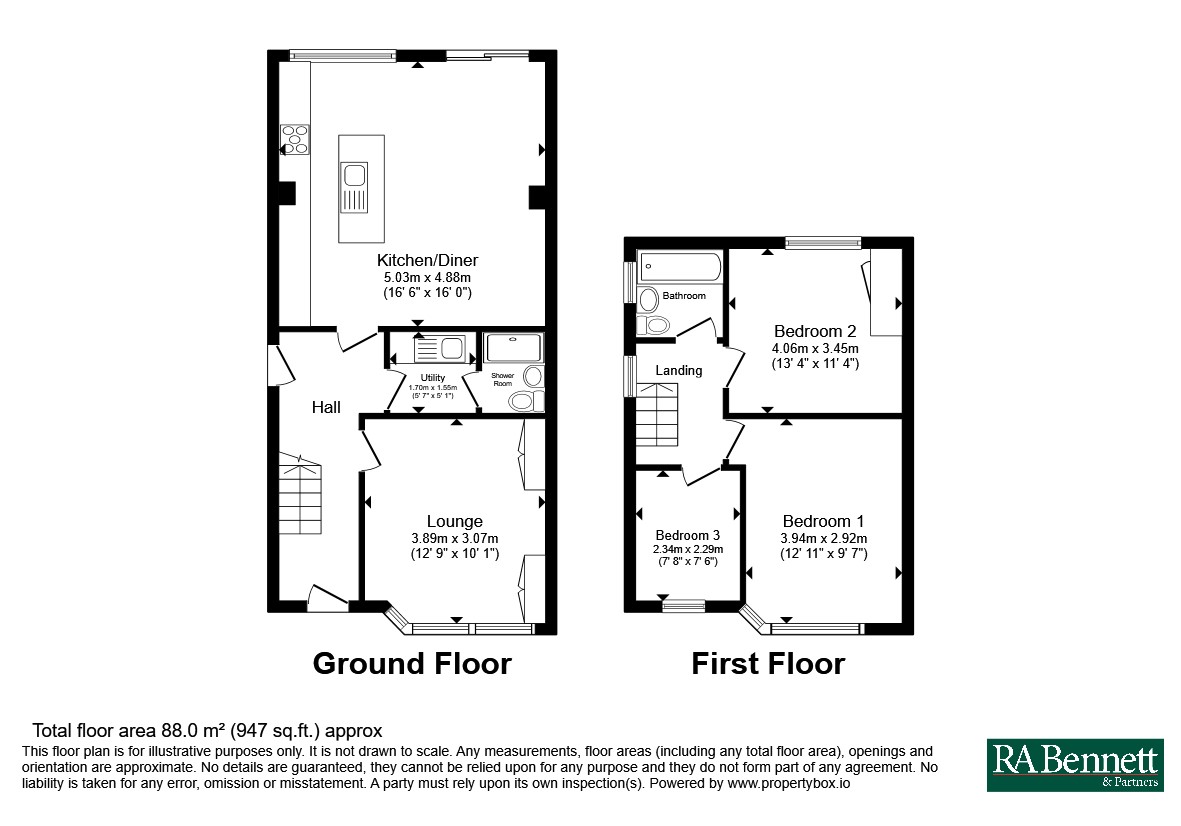 The Crescent, Dursley floorplan