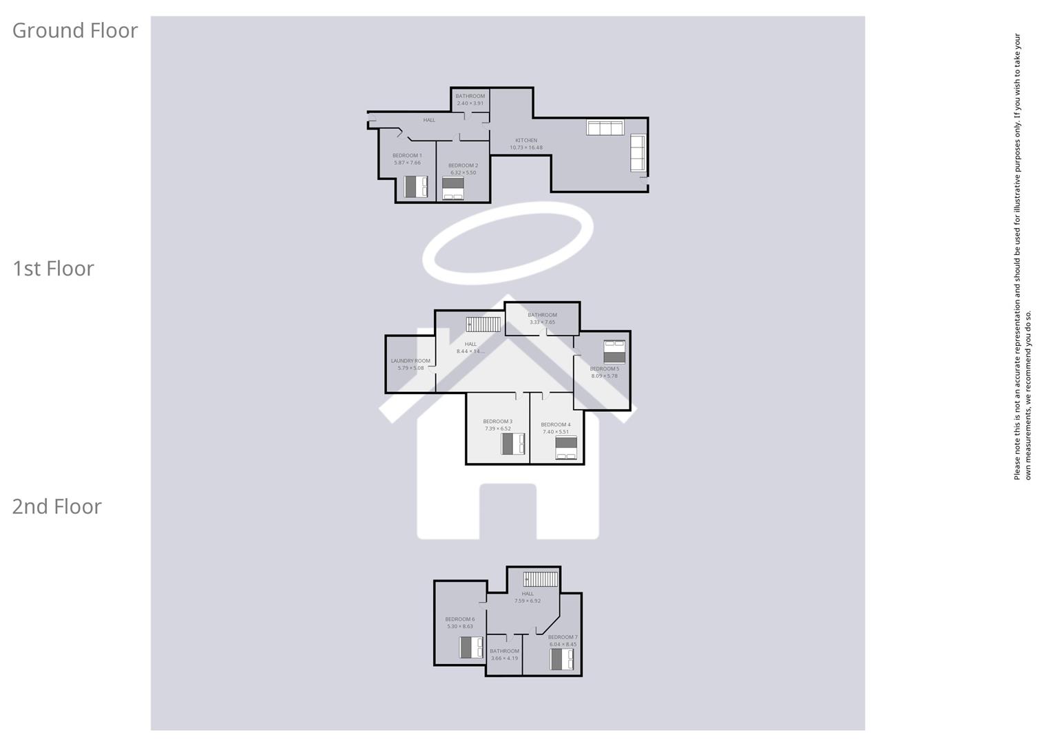 ( 5 bed), 63, Merthyr Street, Cardiff floorplan