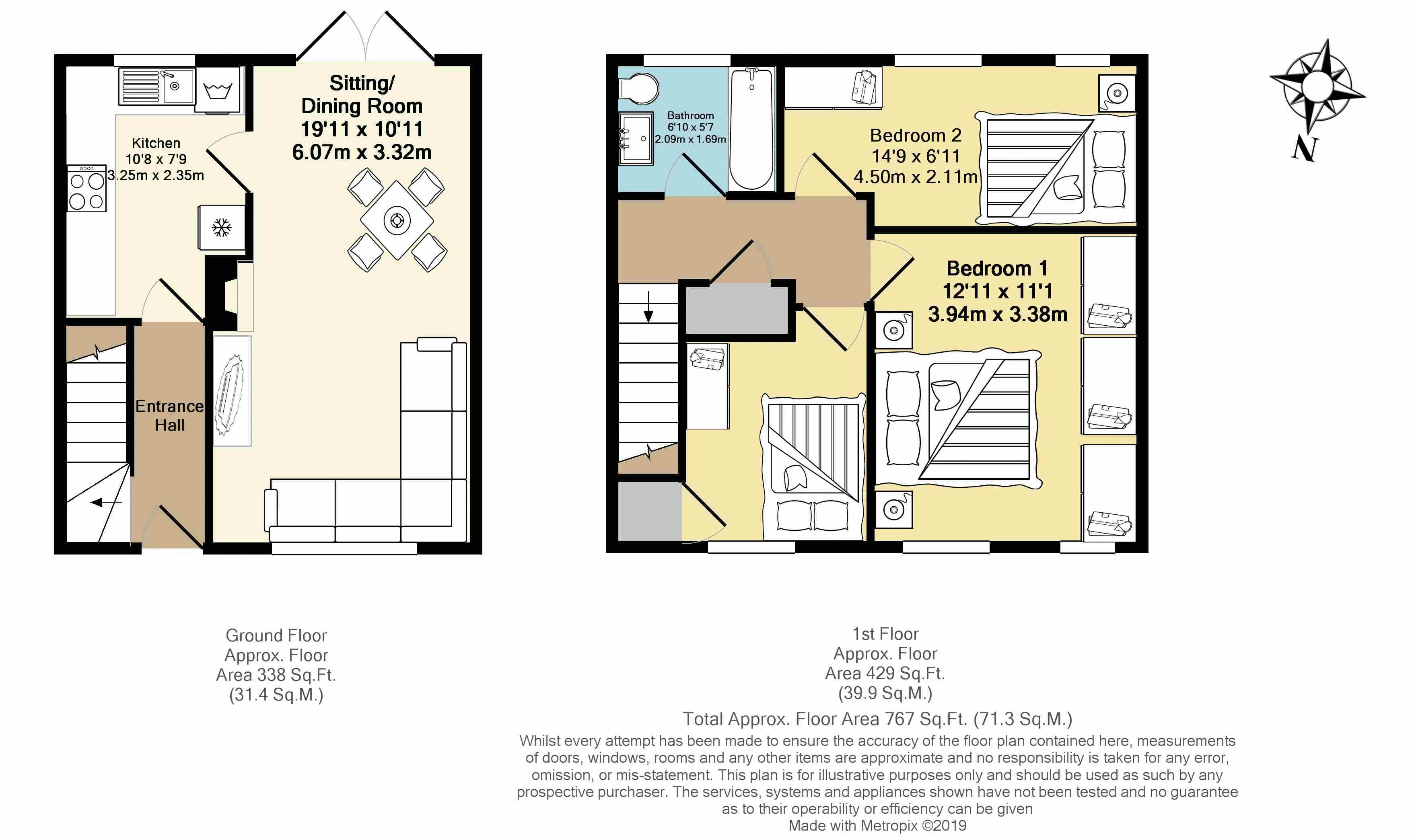 3 Bedrooms End terrace house for sale in Bathurst Road, Hemel Hempstead HP2