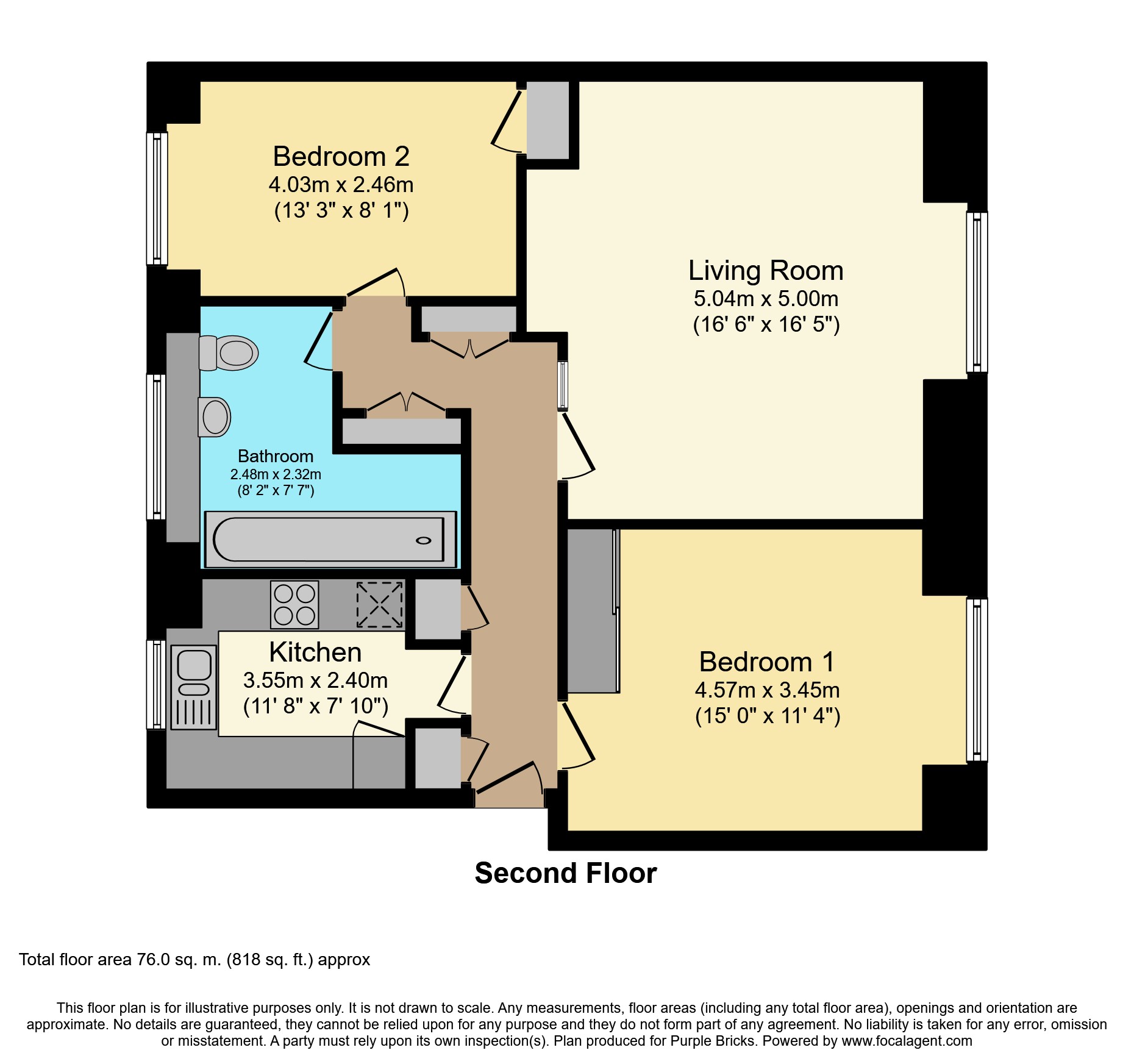 2 Bedrooms Flat for sale in London Road, Bromley BR1