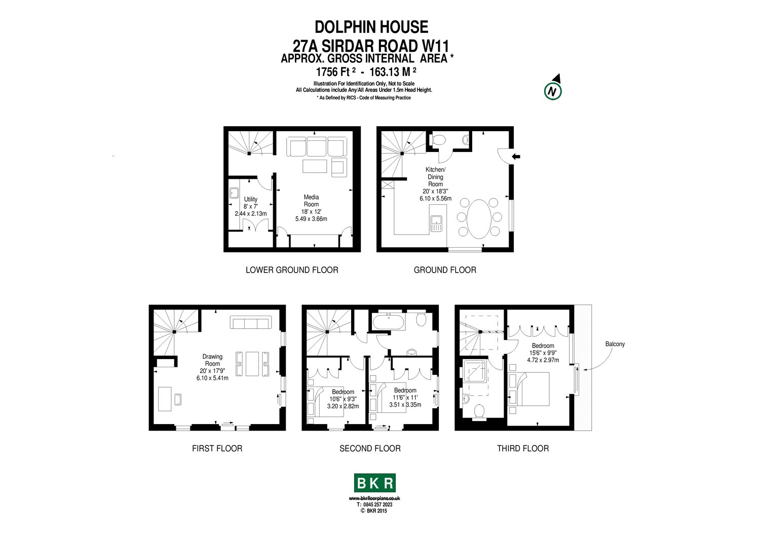 3 Bedrooms End terrace house for sale in Sirdar Road, London W11