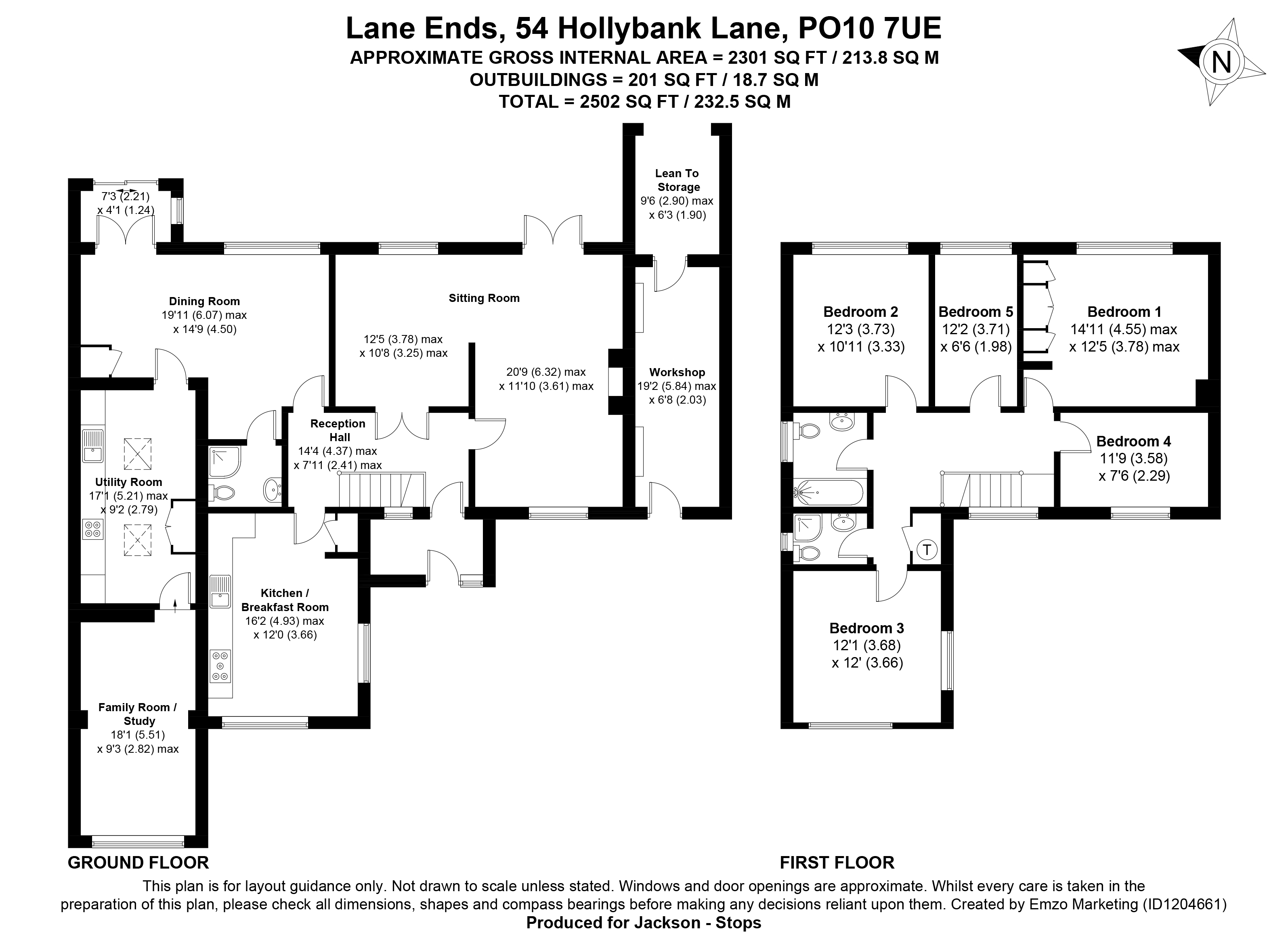 Lane Ends, 54, Hollybank Lane, Hampshire floorplan