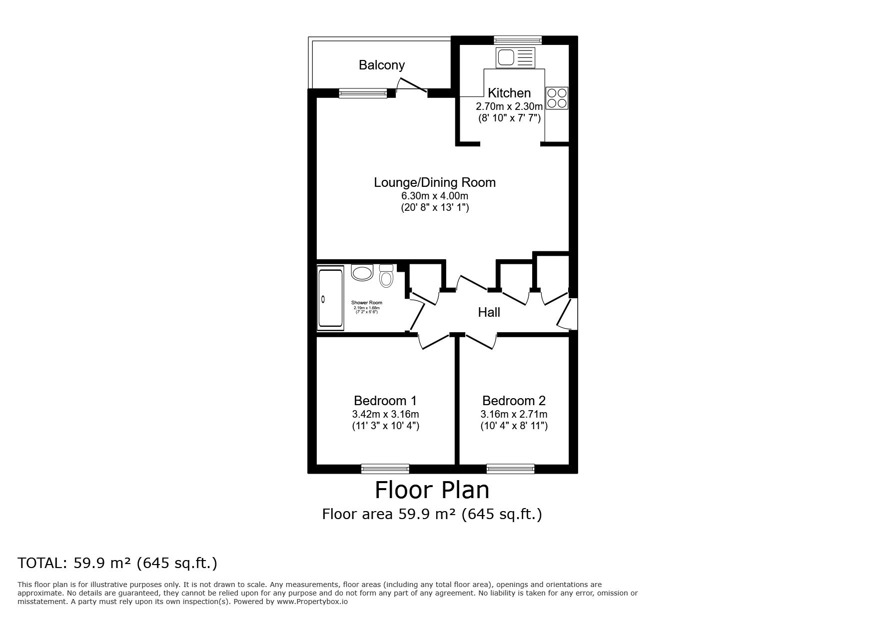 59, CARDIFF floorplan