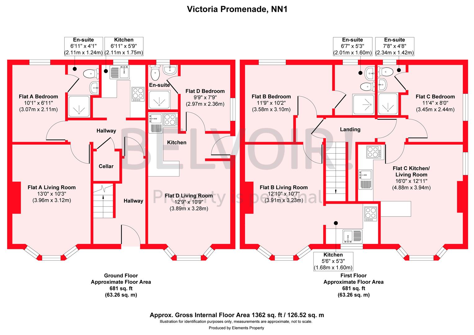 15, Victoria Promenade, Northampton floorplan
