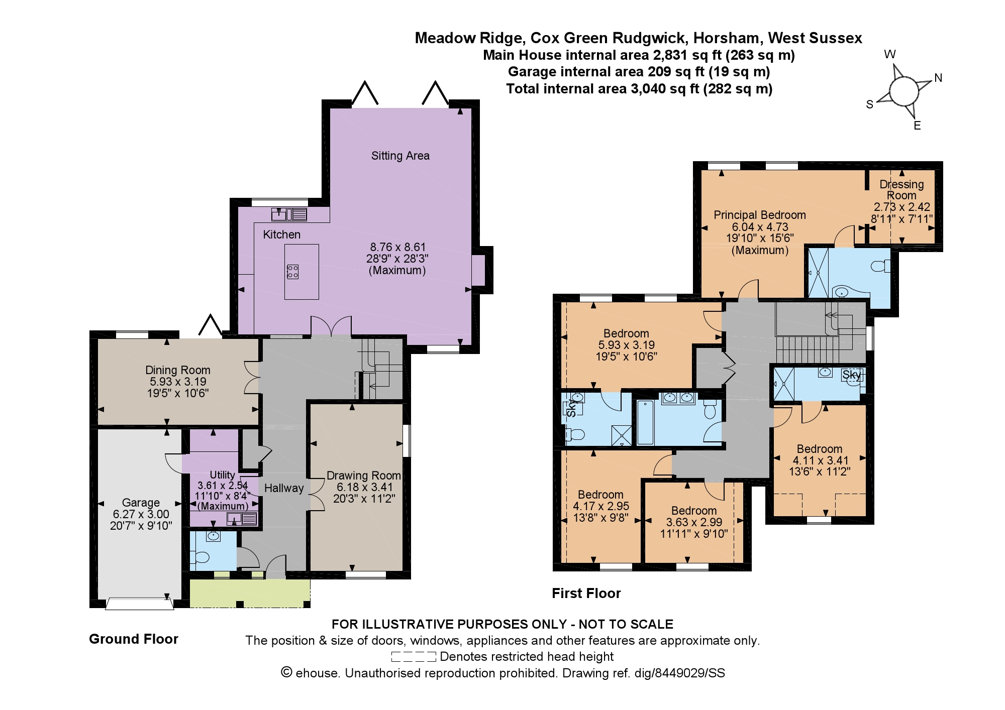 Cox Green, Horsham floorplan