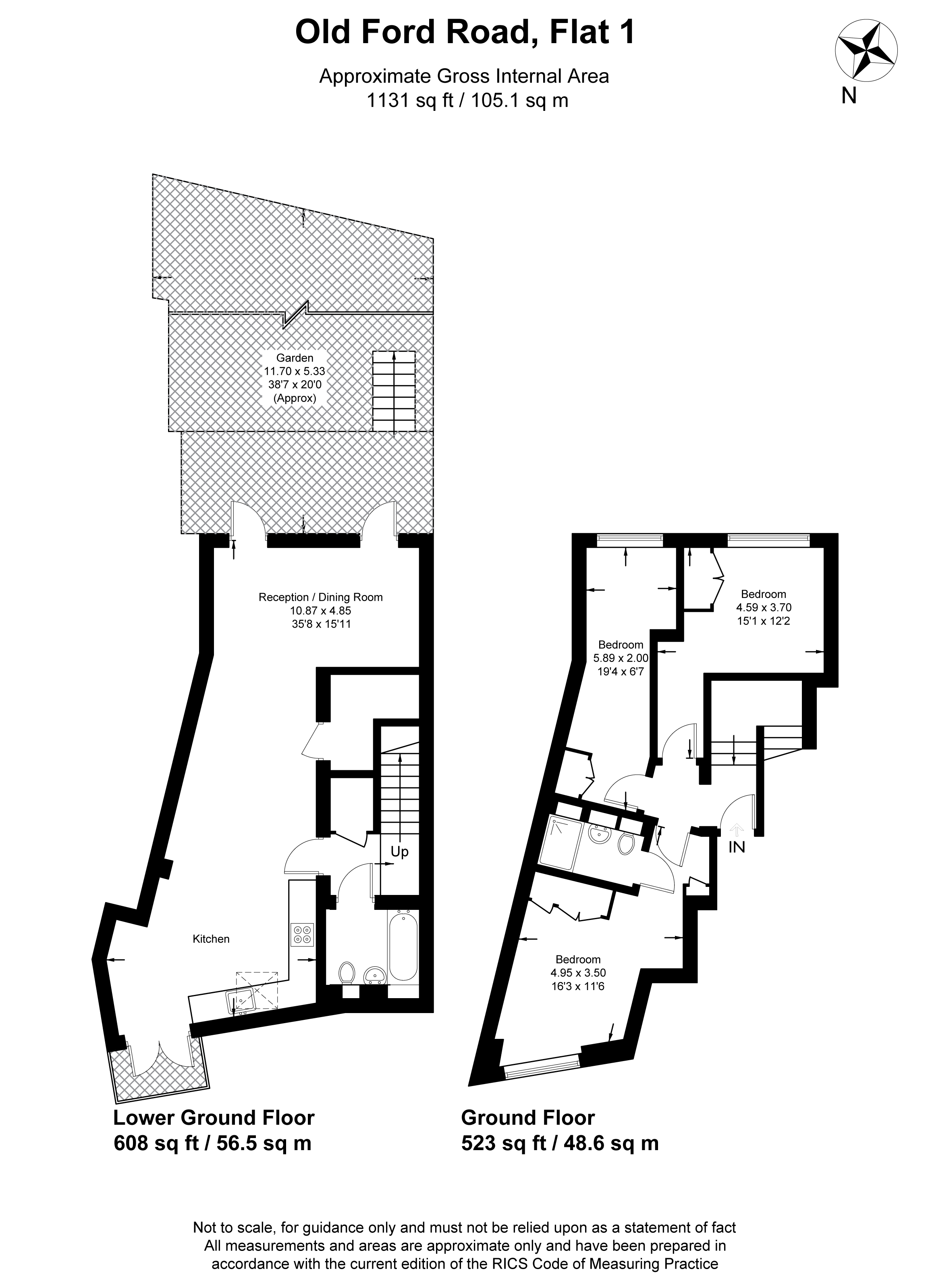 3 Bedrooms Flat for sale in Old Ford Road, London E3