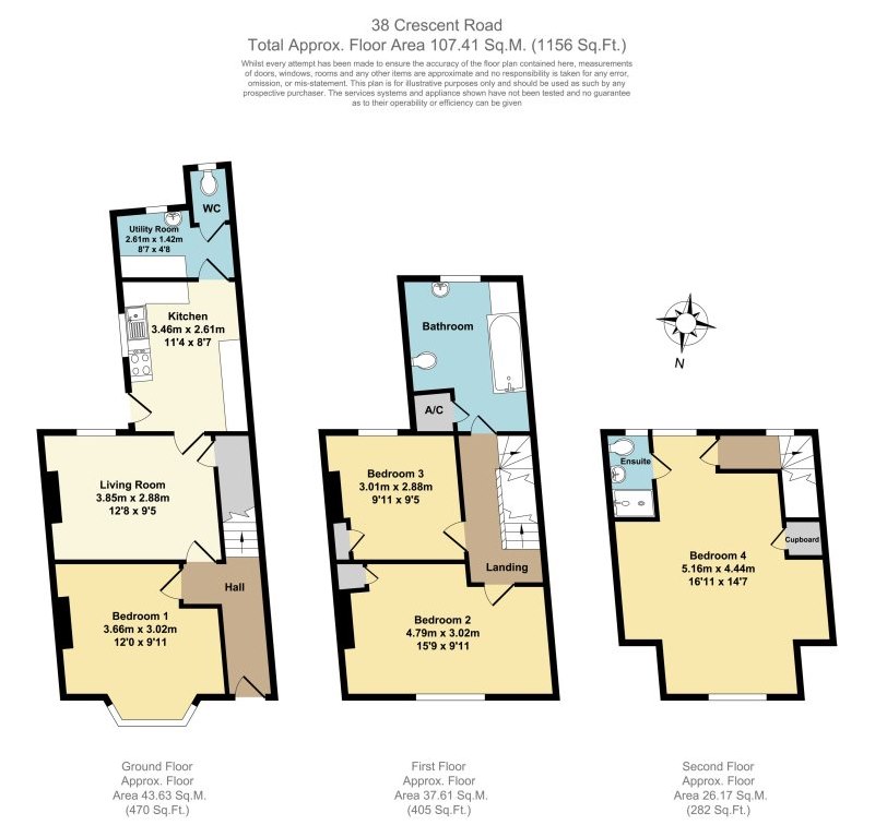 4 Bedrooms  to rent in Crescent Road, Cowley, Oxford OX4