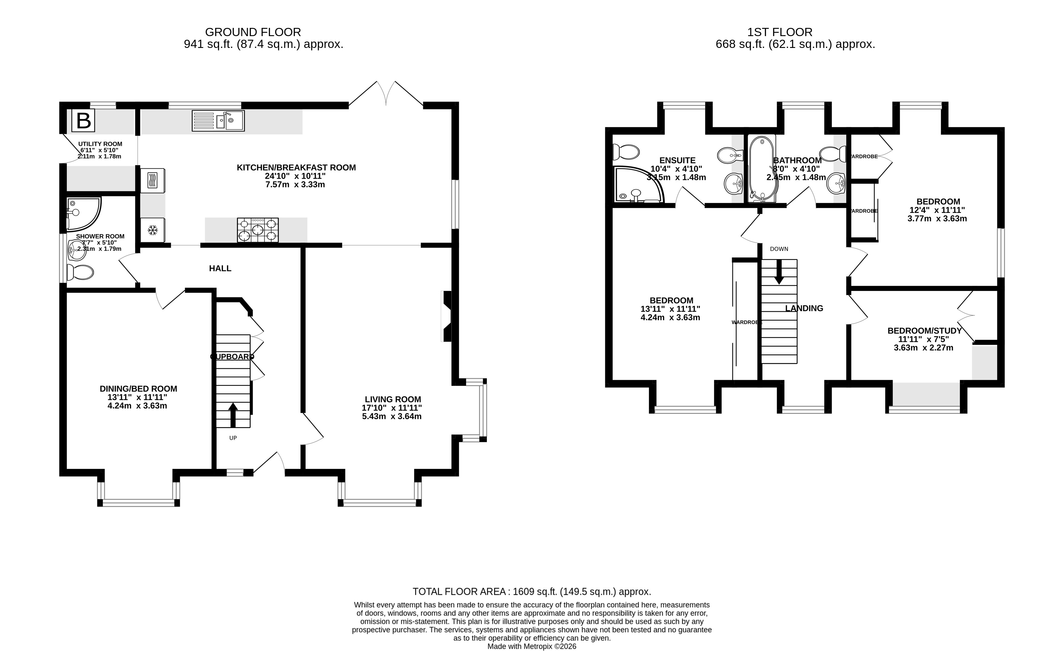 6, Fox Pond Lane, Lymington floorplan