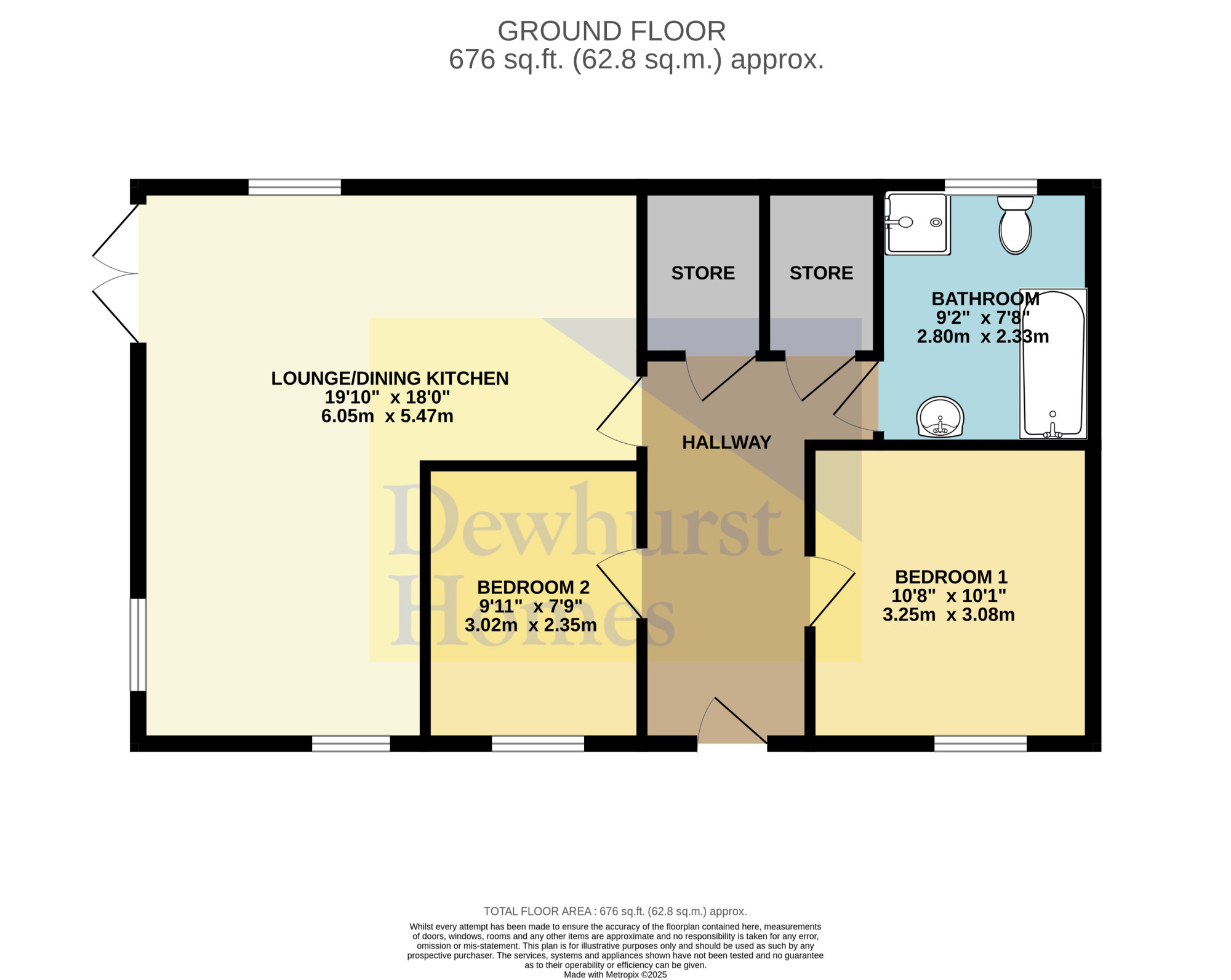 17, Beech Close, Claughton On Brock floorplan