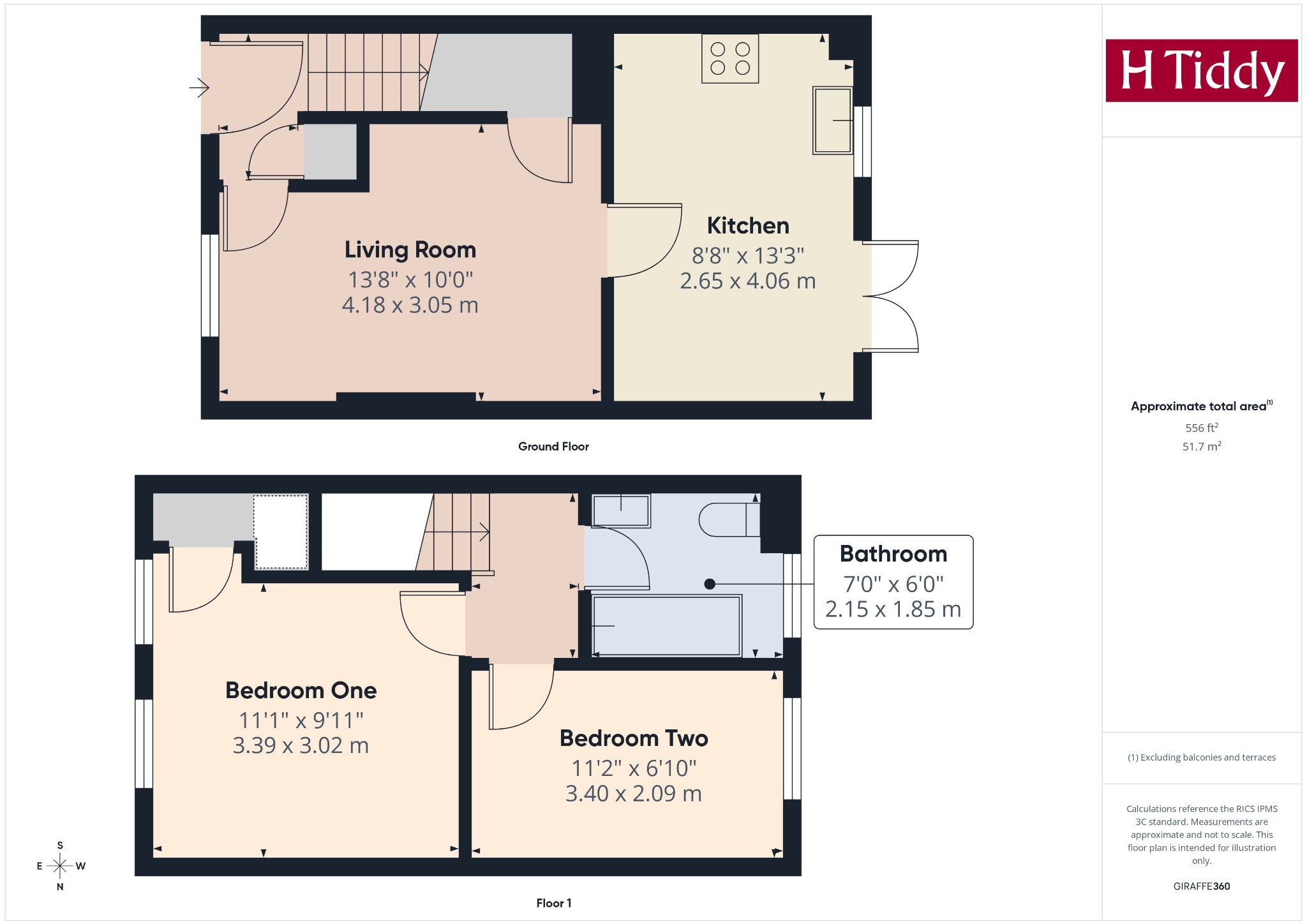 7, The Square, Truro floorplan