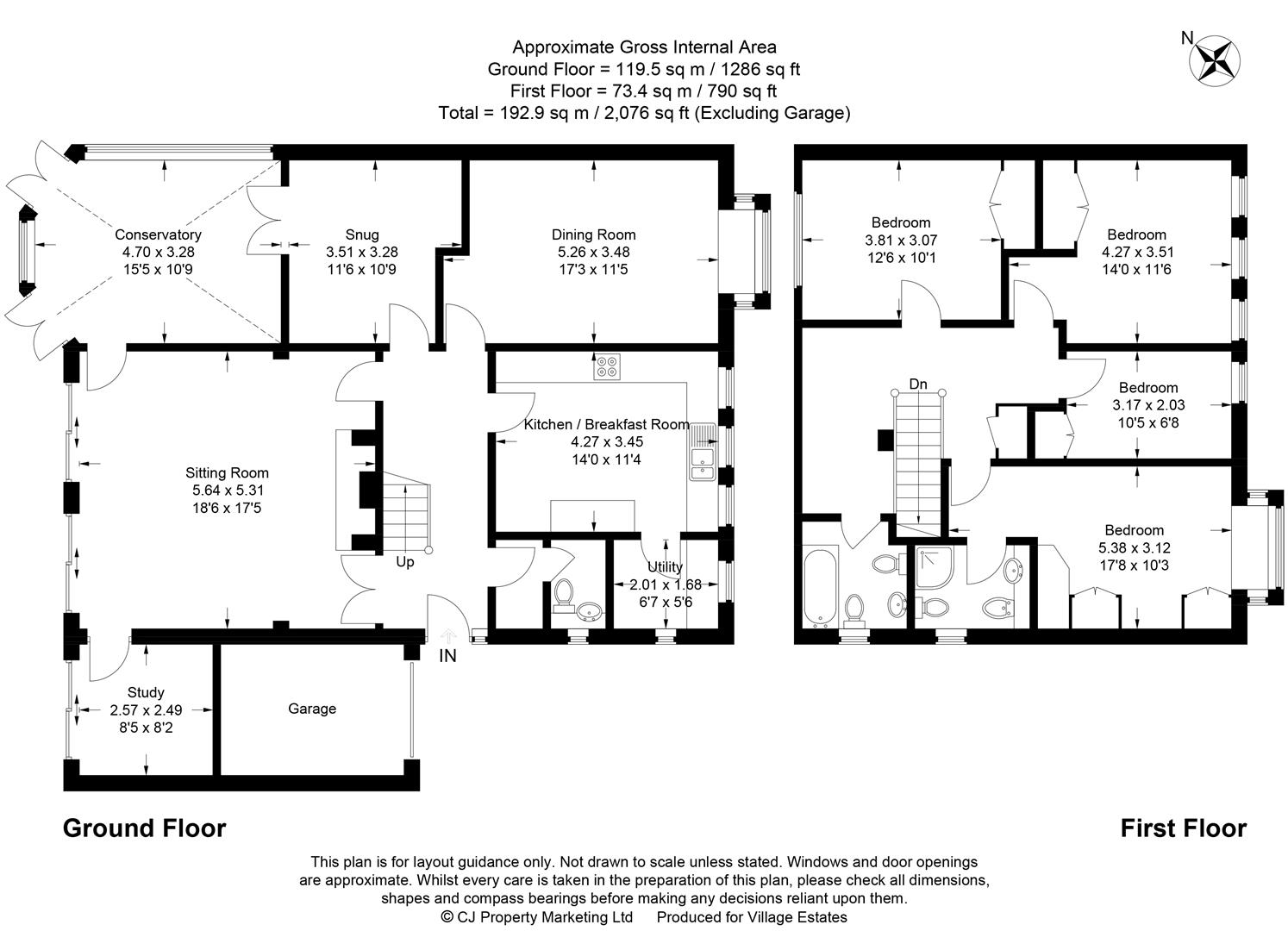 Free property report 22 Folly Close, Radlett, WD7 8DR Chimnie
