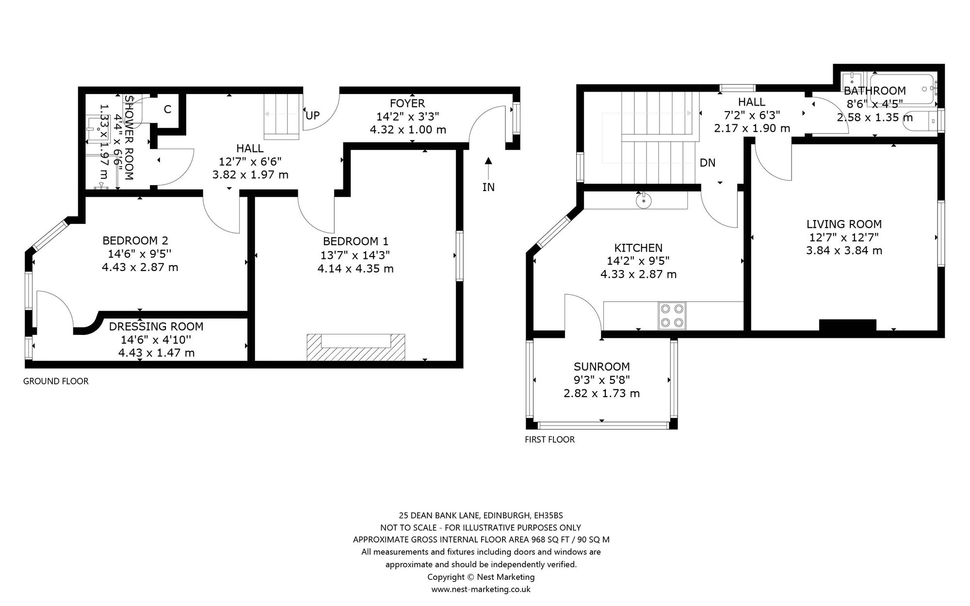 25 Dean Bank Lane, Edinburgh floorplan