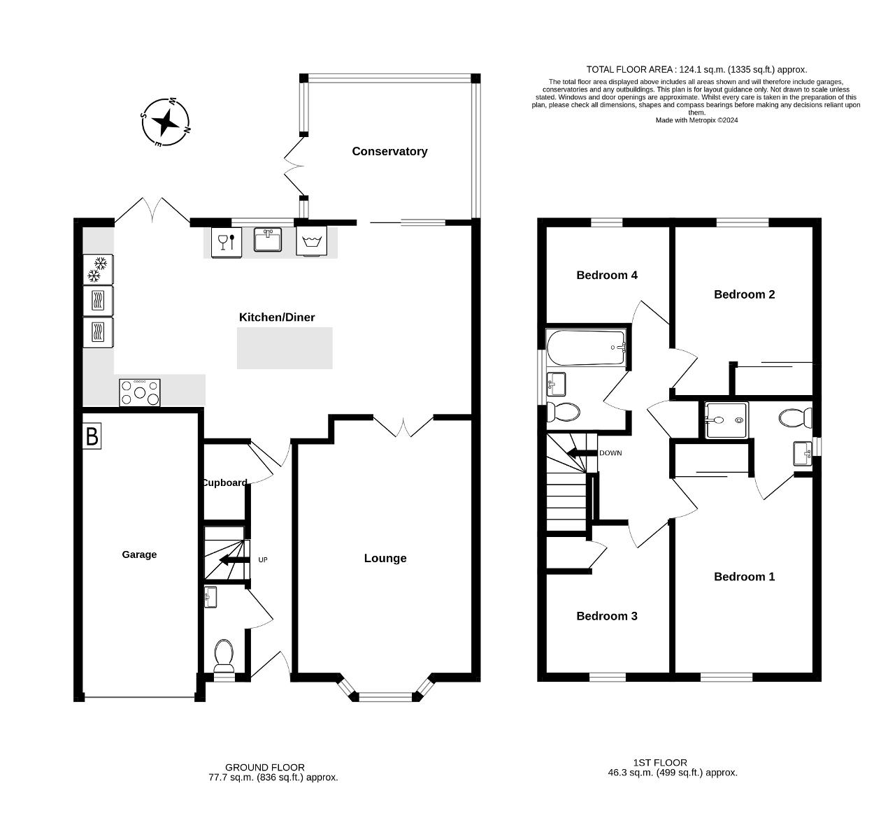 6, Laurel Way, Canterbury floorplan