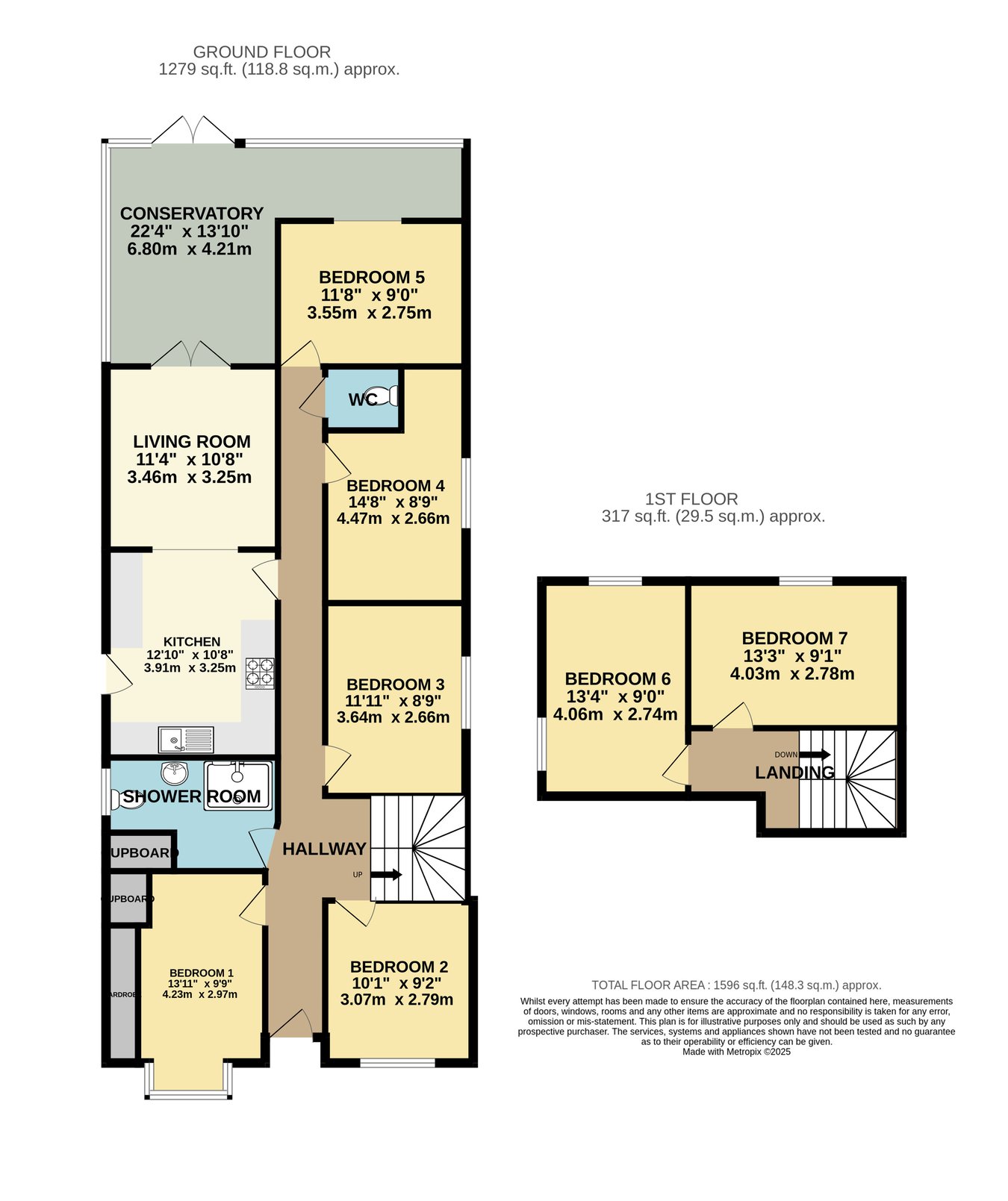 100, Station Crescent, Ashford floorplan