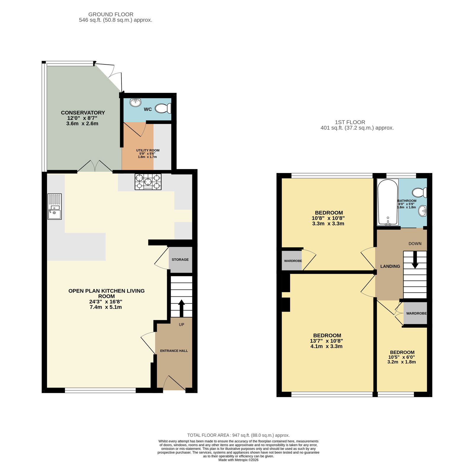 31, Longclose Road, Southampton floorplan