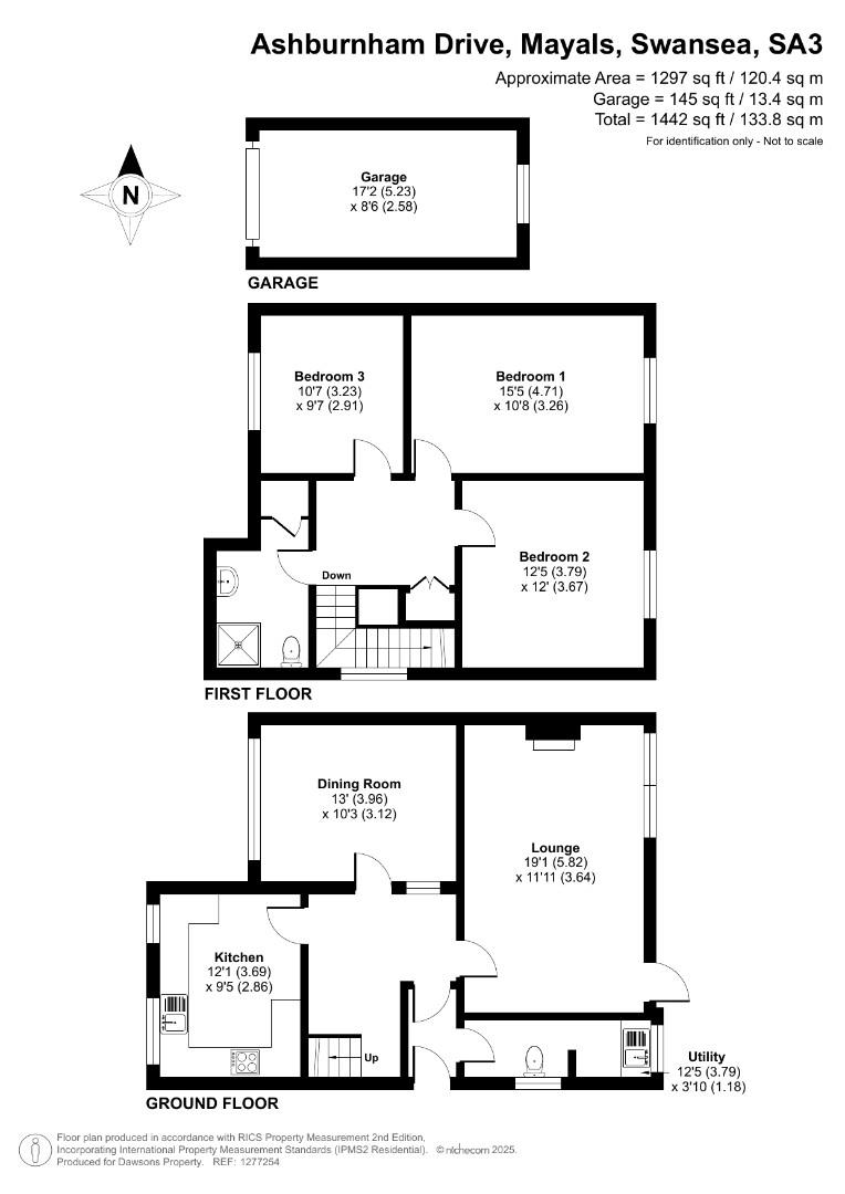 Ashburnham Drive, Swansea floorplan