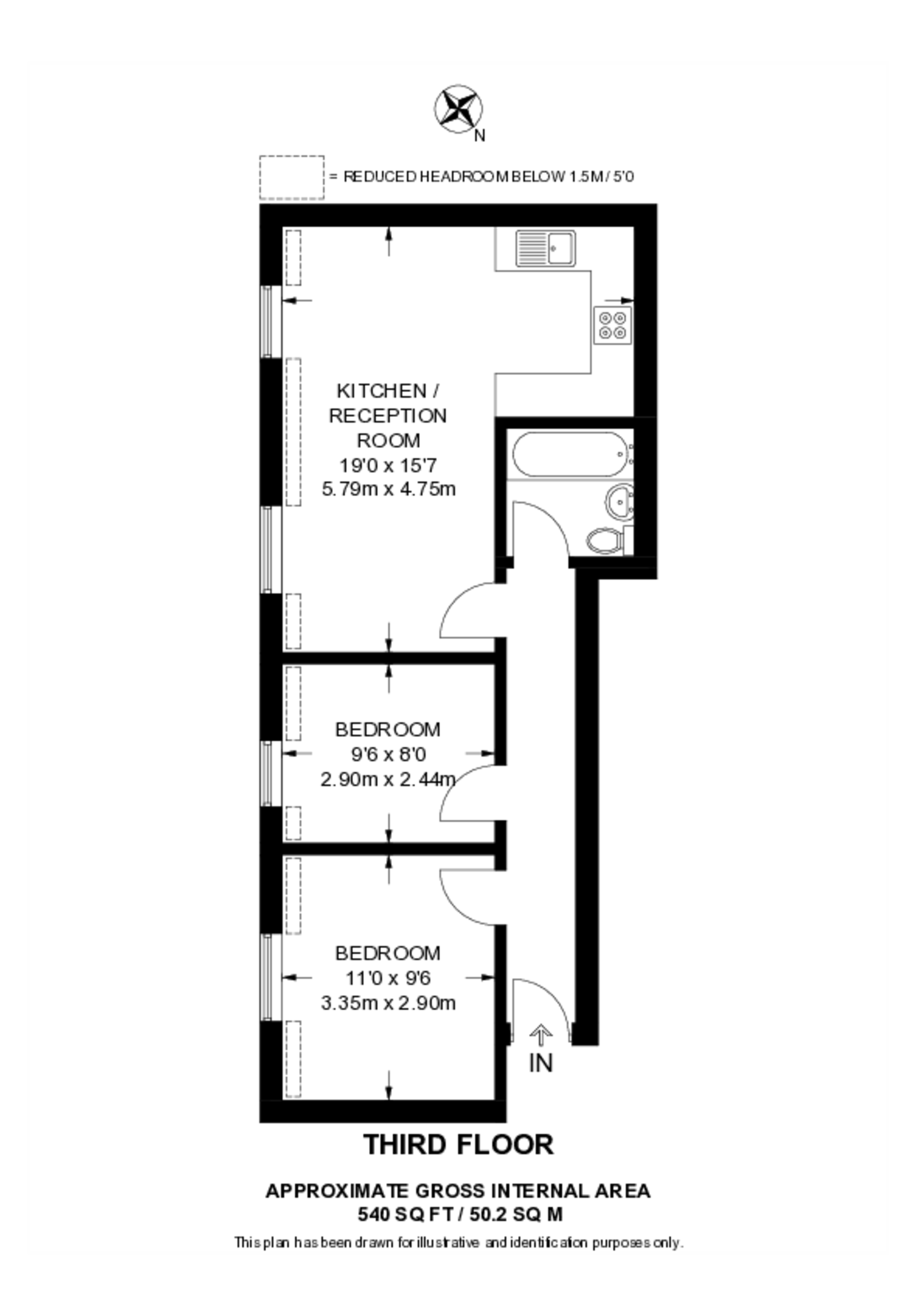 Woking, Surrey, Woking floorplan