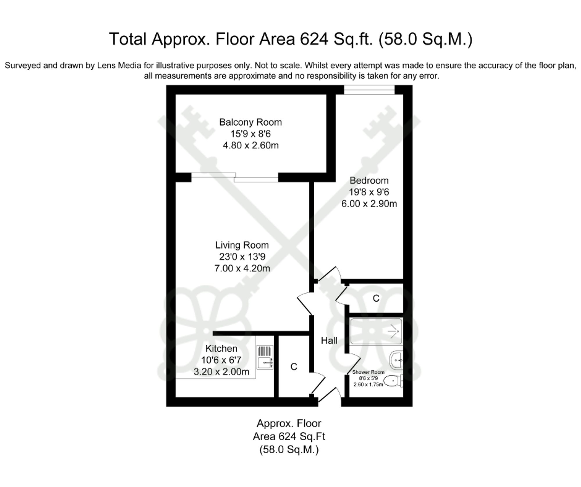 Apt 402, Holden Mill Blackburn Road, Bolton floorplan