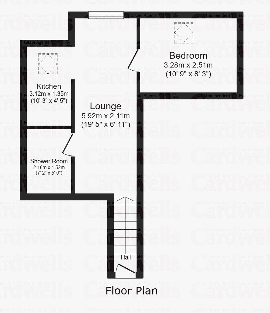 Flat 8, 12, Vernon Street, Bolton floorplan
