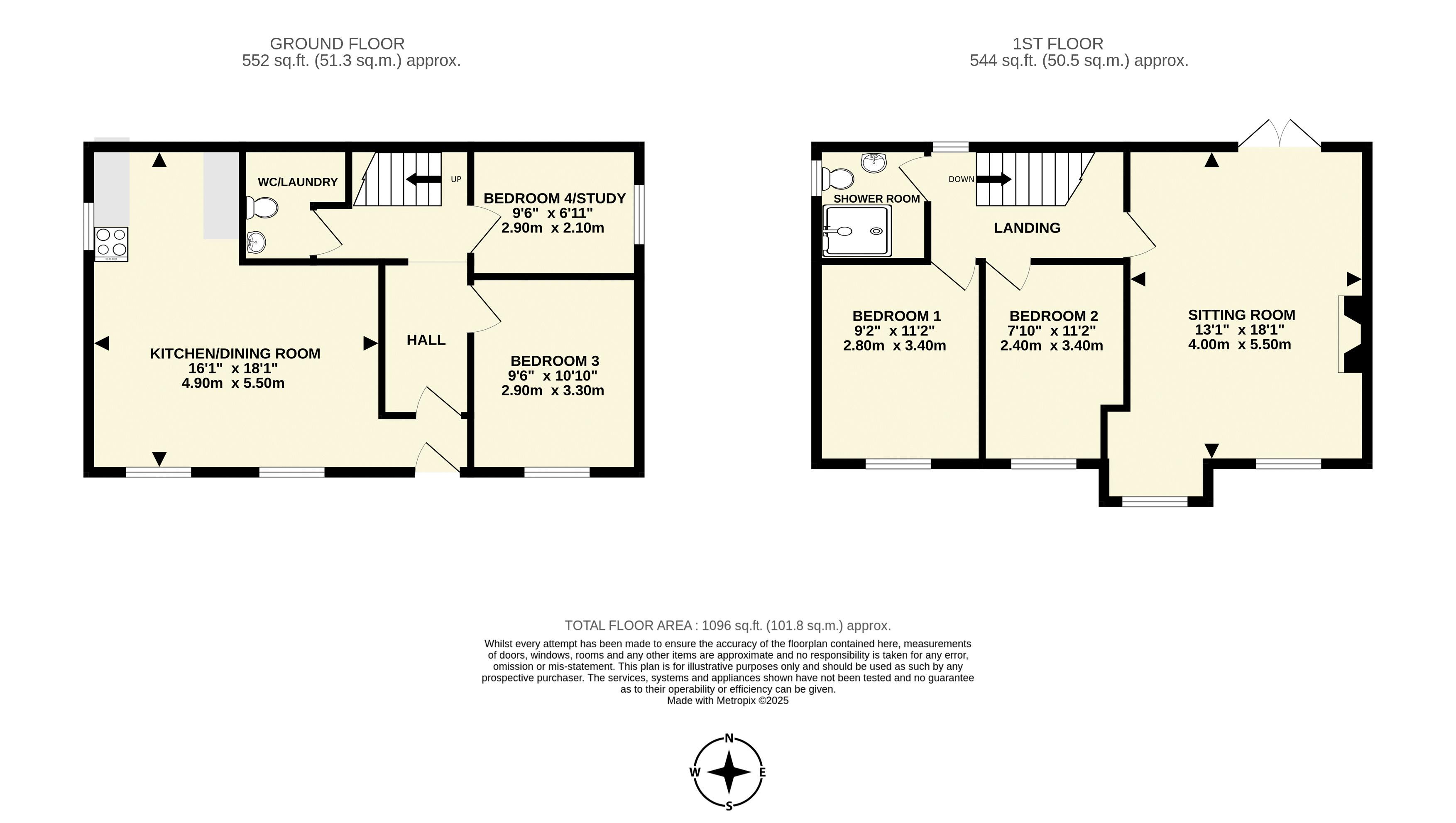 Pye House, Seaton floorplan