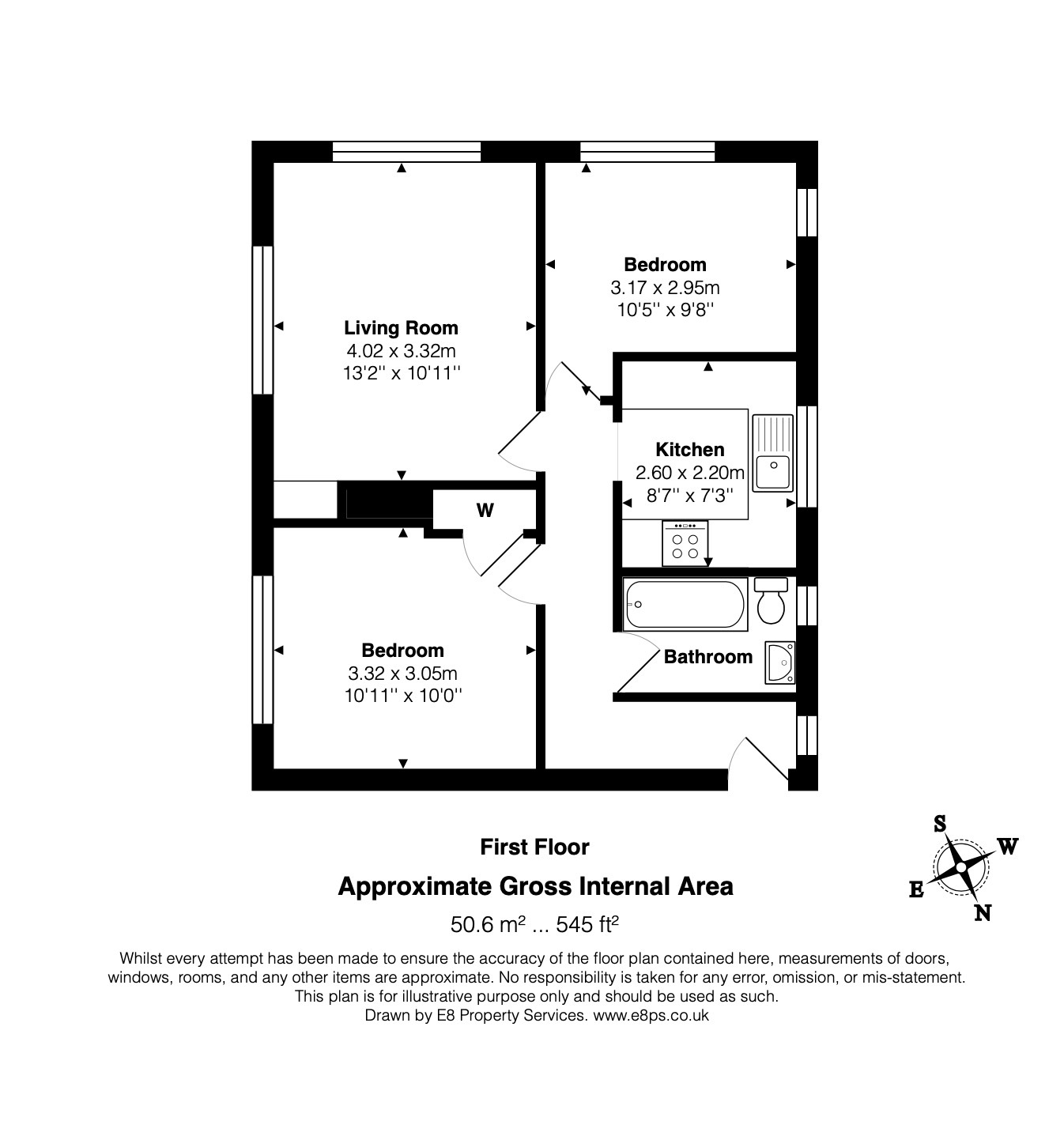 1, Clevedon Court, Kidlington floorplan