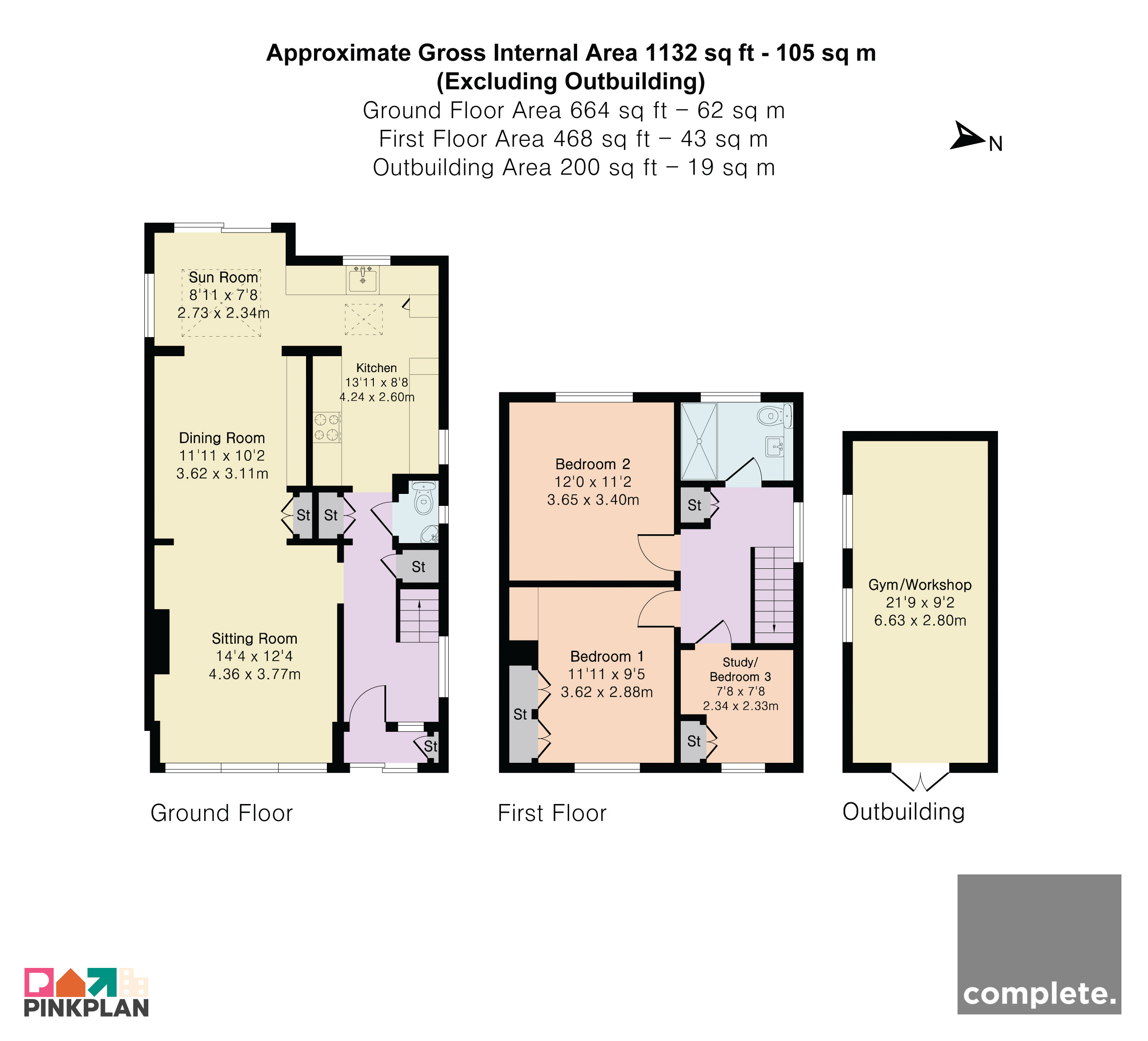 35, West Garth Road, Exeter floorplan