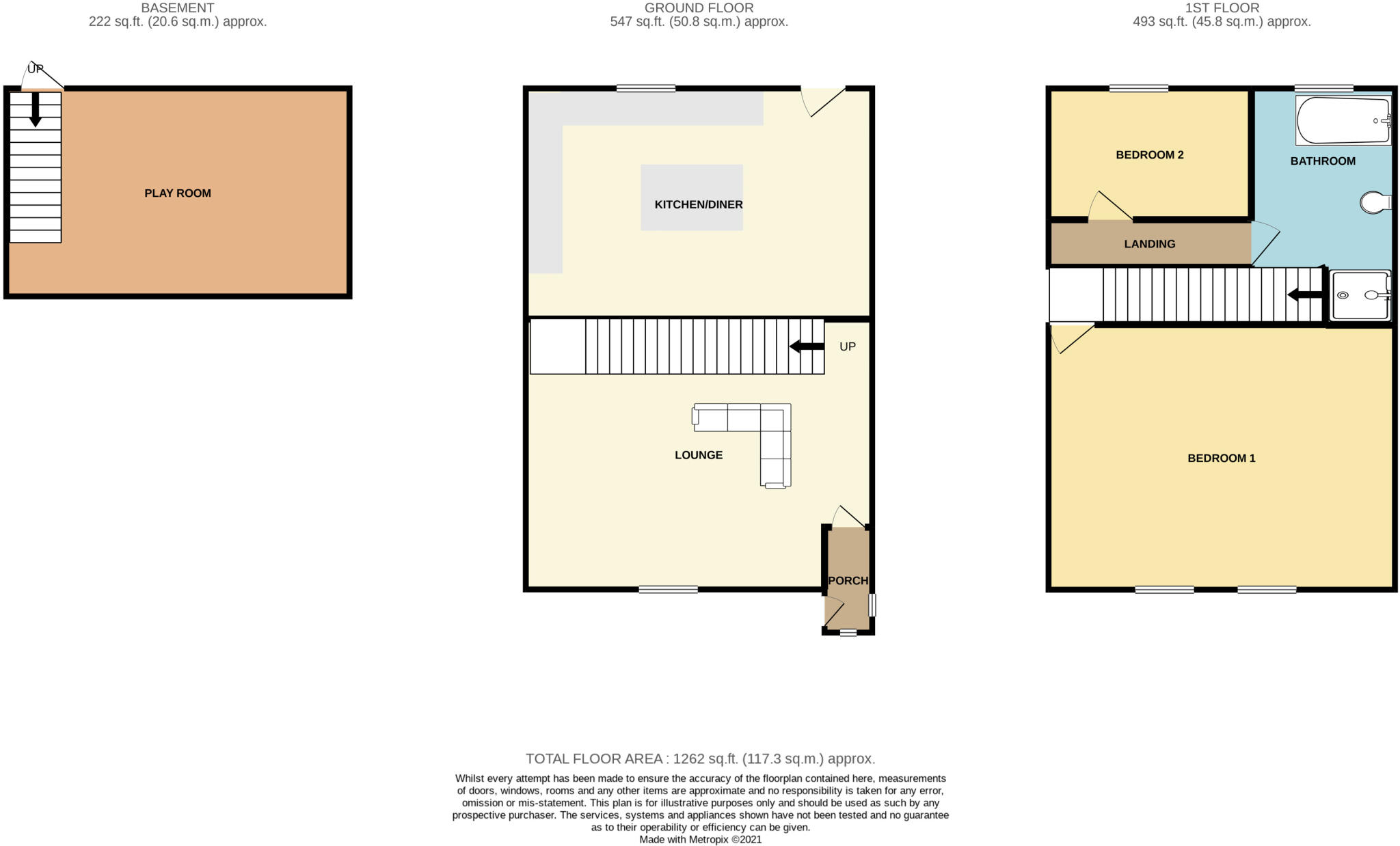 Chapel Street, Oswaldtwistle, Accrington BB5, 2 bedroom cottage for